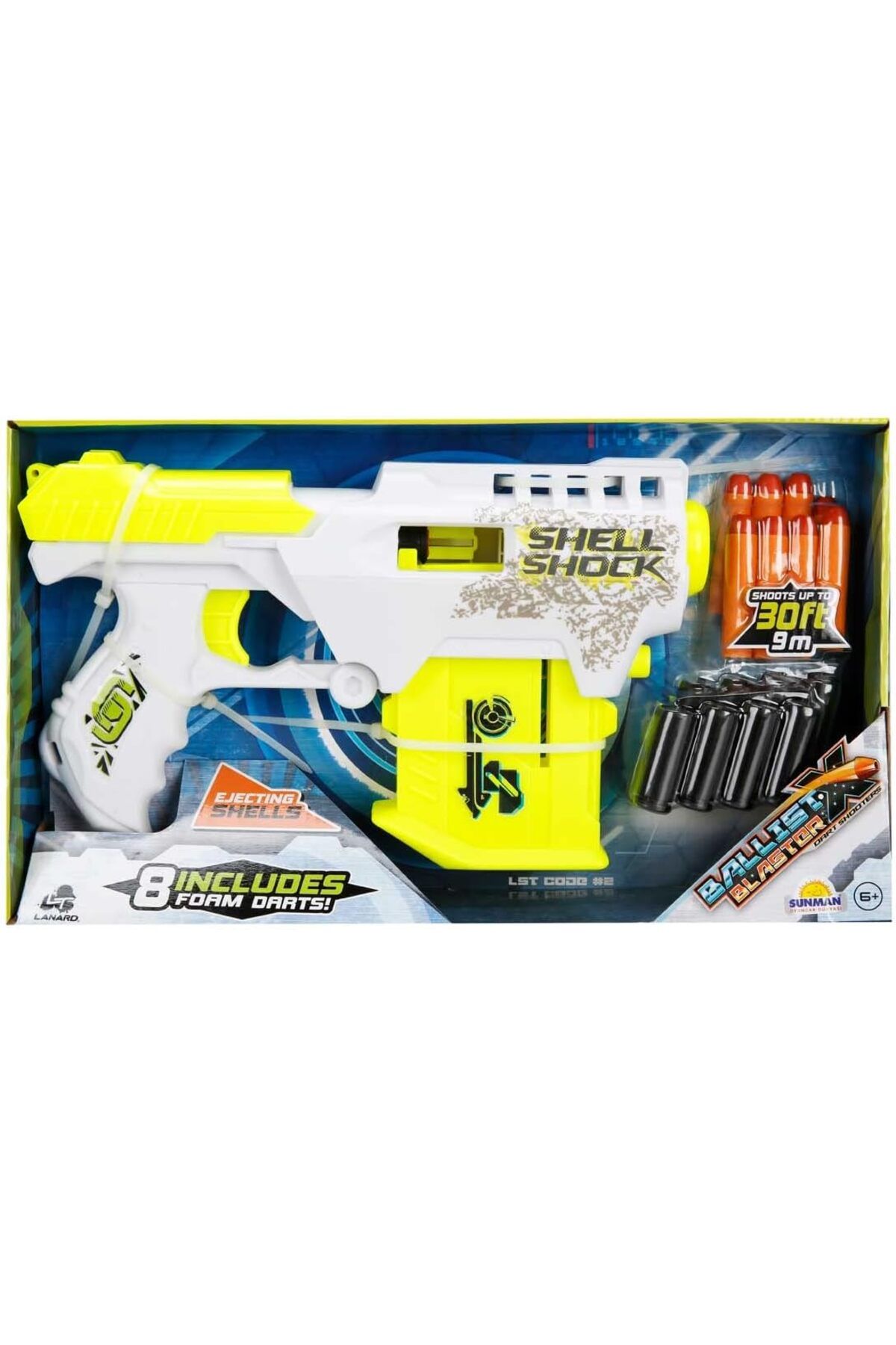 mazıdağı mazzıdağ Sun-Lnr-Silah Sünger/Kapsül Atan Ballist-X Blaster Shell Shock 8 Mermili/Kapsül new st