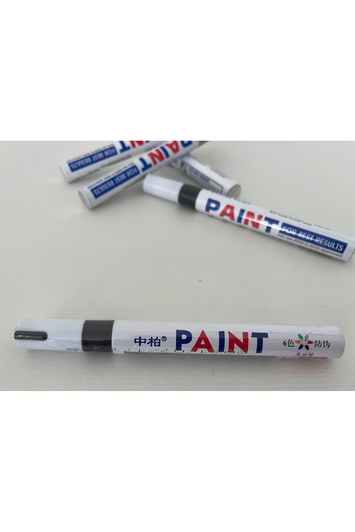 PAINT Derz Boya Kalemi 5'li - KOYU KAHVERENGİ