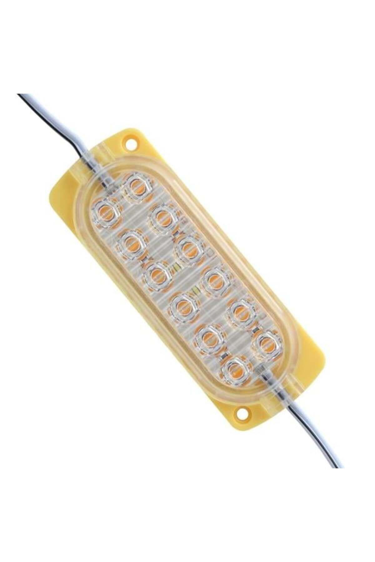 DENİZBİLİŞİM Powermaster 24 Volt 2.4 Watt Tek Renk Sarı 2835 Modül Led