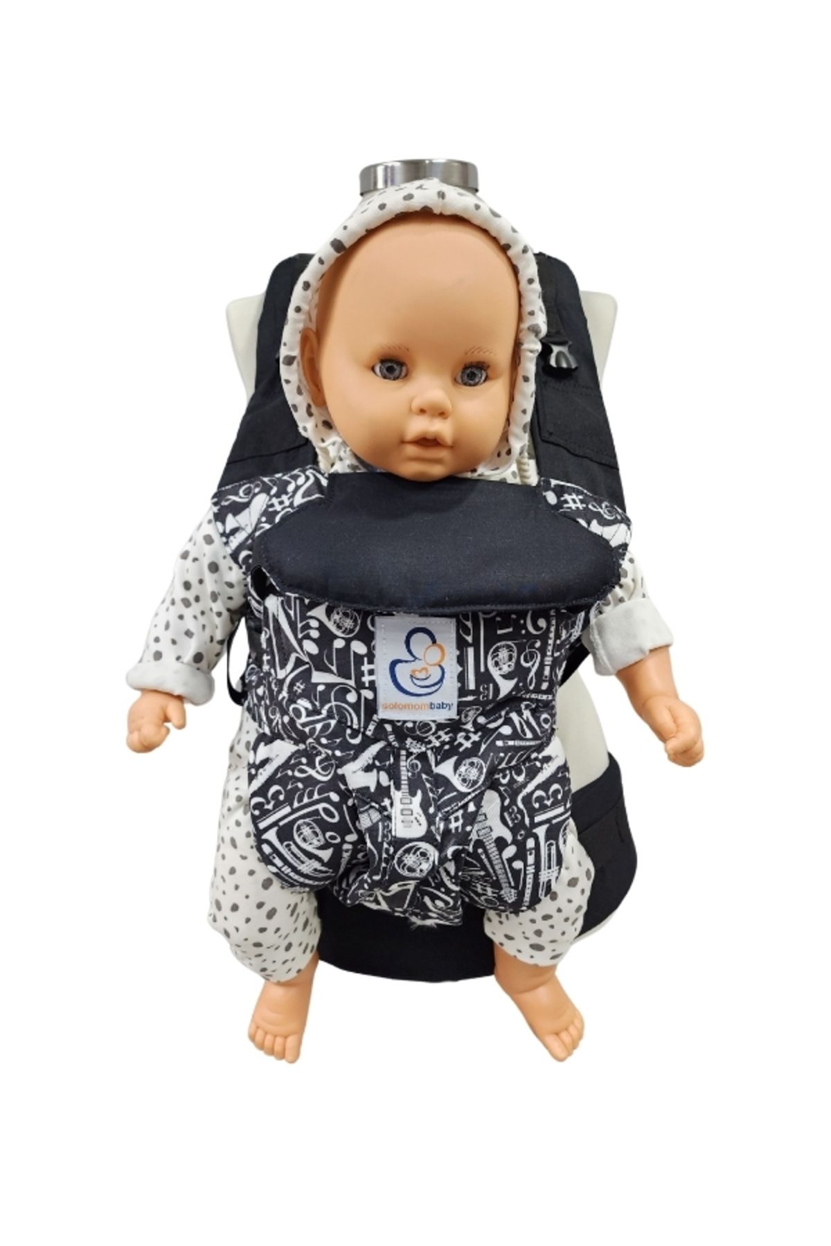 SolomomBaby Gitar 360 Her Yöne Ergonomik Kanguru