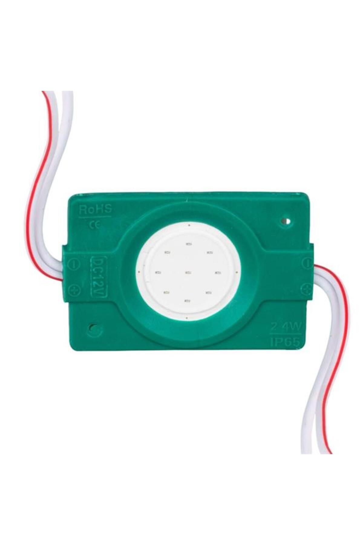 robotrend 12 Volt 2.4 Watt Yeşil Cob Led Modül - 40X22 Mm