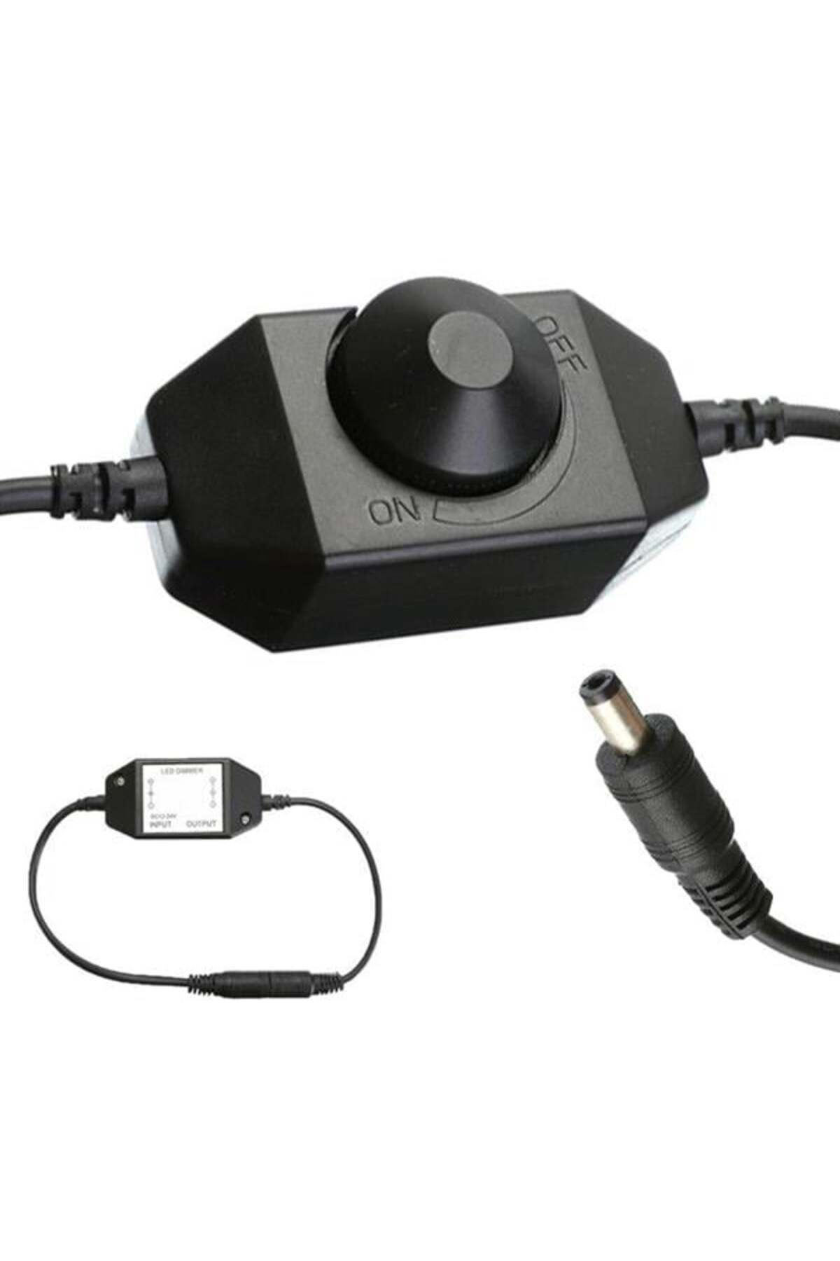 ÖYKÜ VE YİĞİT Powermaster DC12V-DC24V 2A Tek Renkli Şerit Led Dimmer Işık Şiddeti Kontrolü