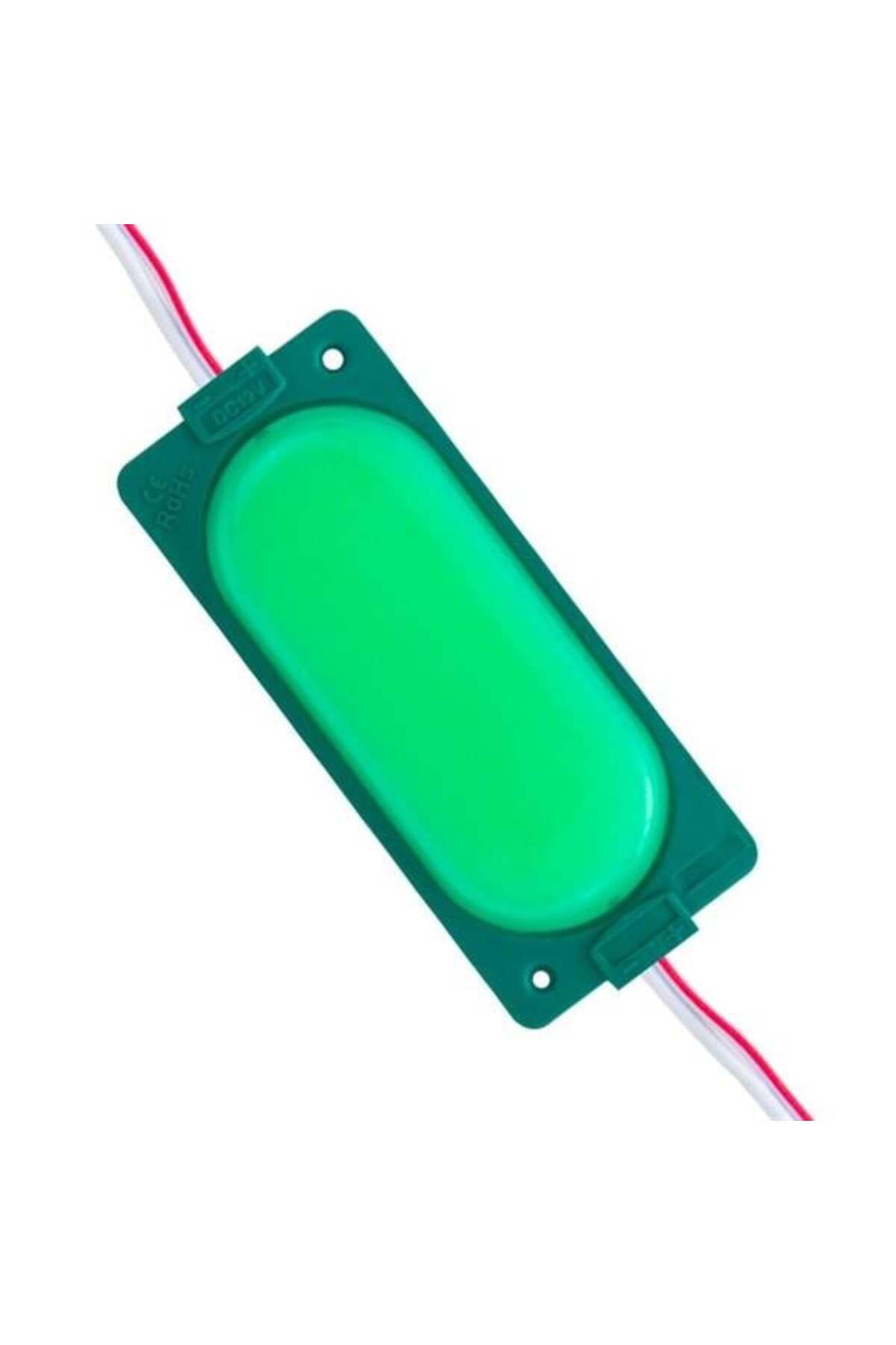 robotrend Powermaster 12 Volt 3 Watt Yeşil 85 X 35 Mm Ip65 220 – 240 Lümen 140 Derece Cob Modül Led