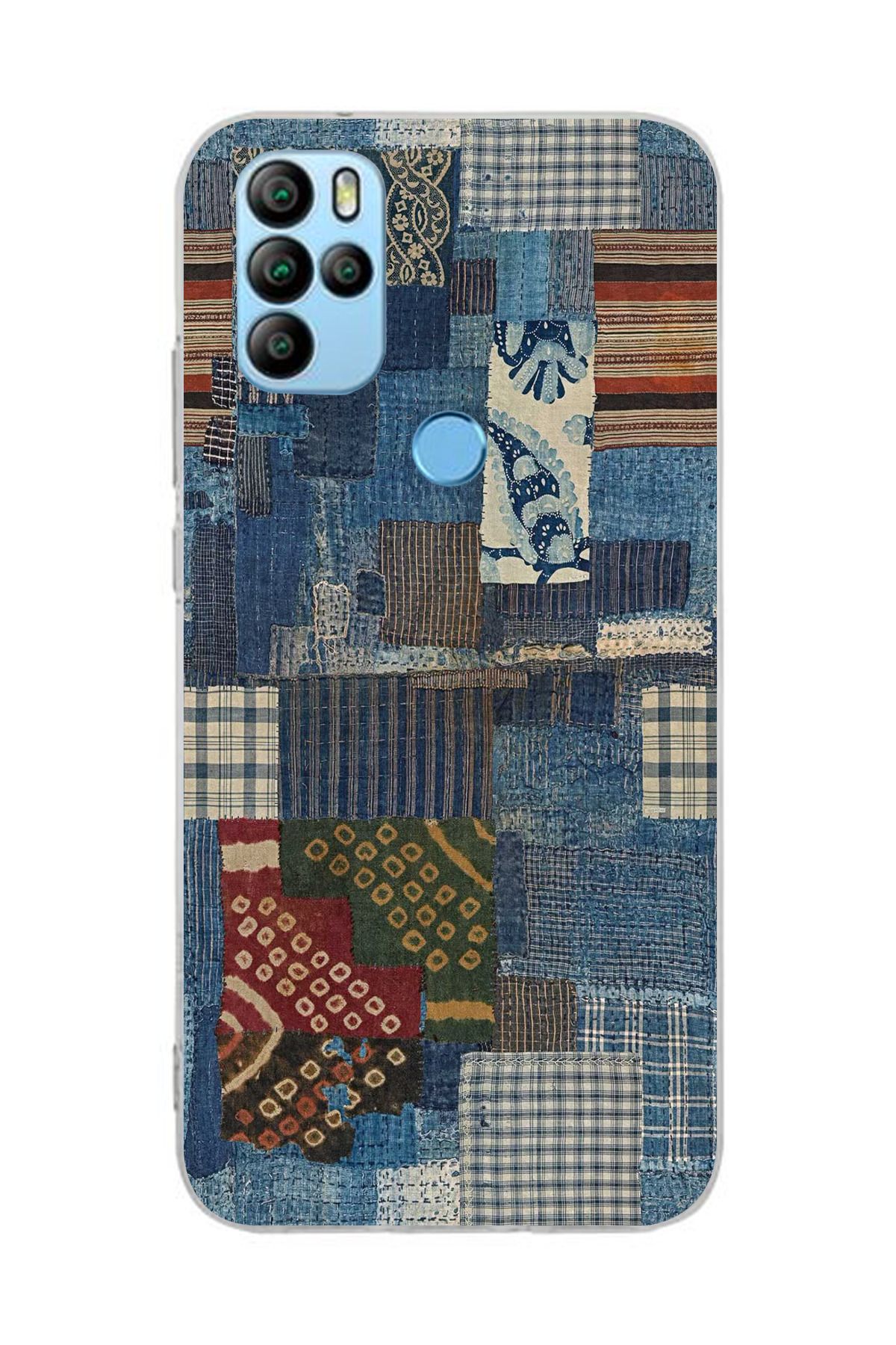 moonset Omix X300/X500 Uyumlu Vintage Tasarımlı Baskılı Şeffaf Telefon Kılıfı
