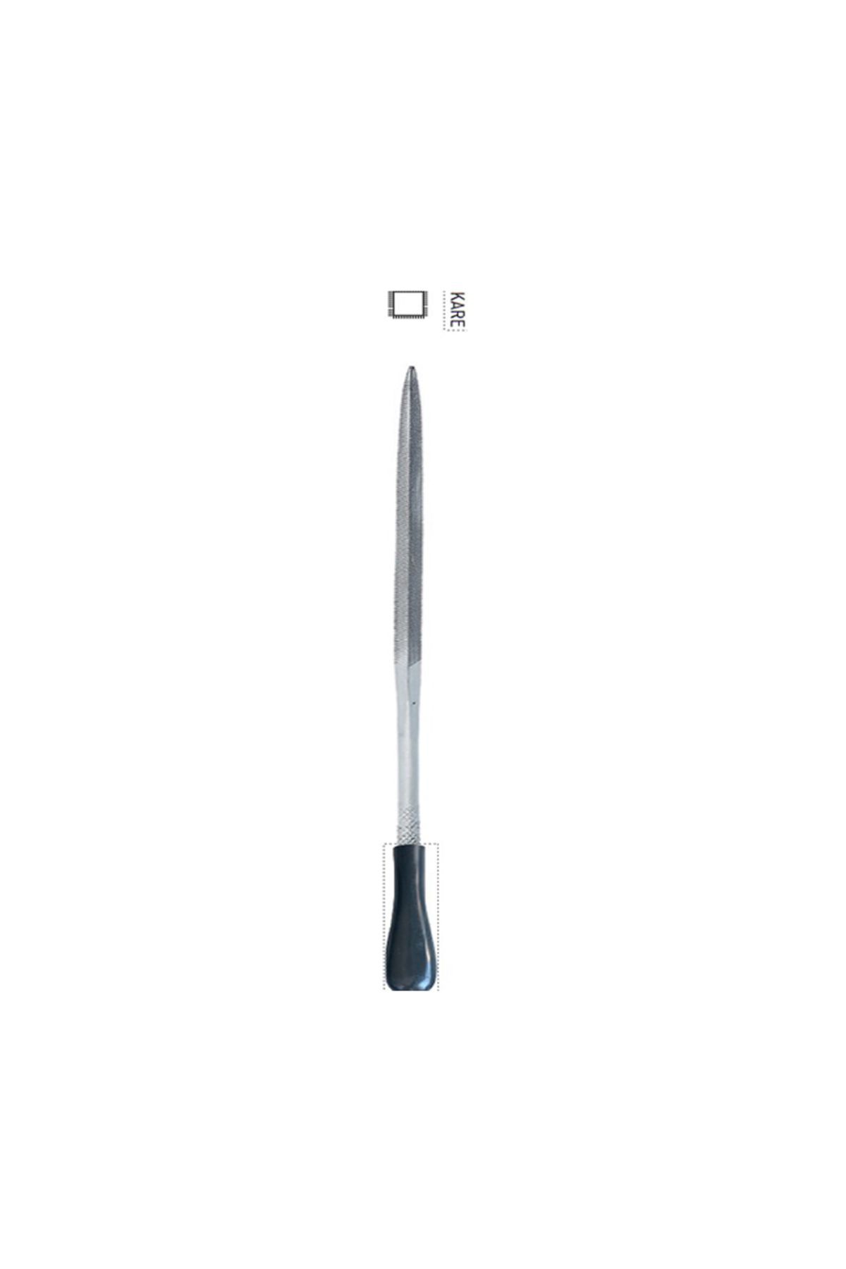 teknotrust 200mm KARE SAATÇİ EĞE SAPLI