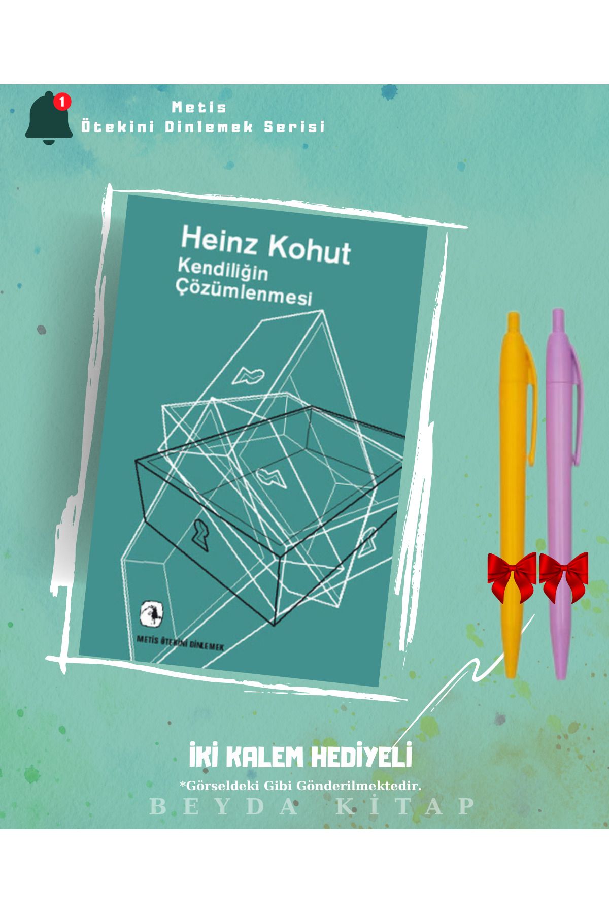 Metis Yayınları Kendiliğin Çözümlenmesi - Heinz Kohut - İki Kalem Hediyeli, OTSDNM21
