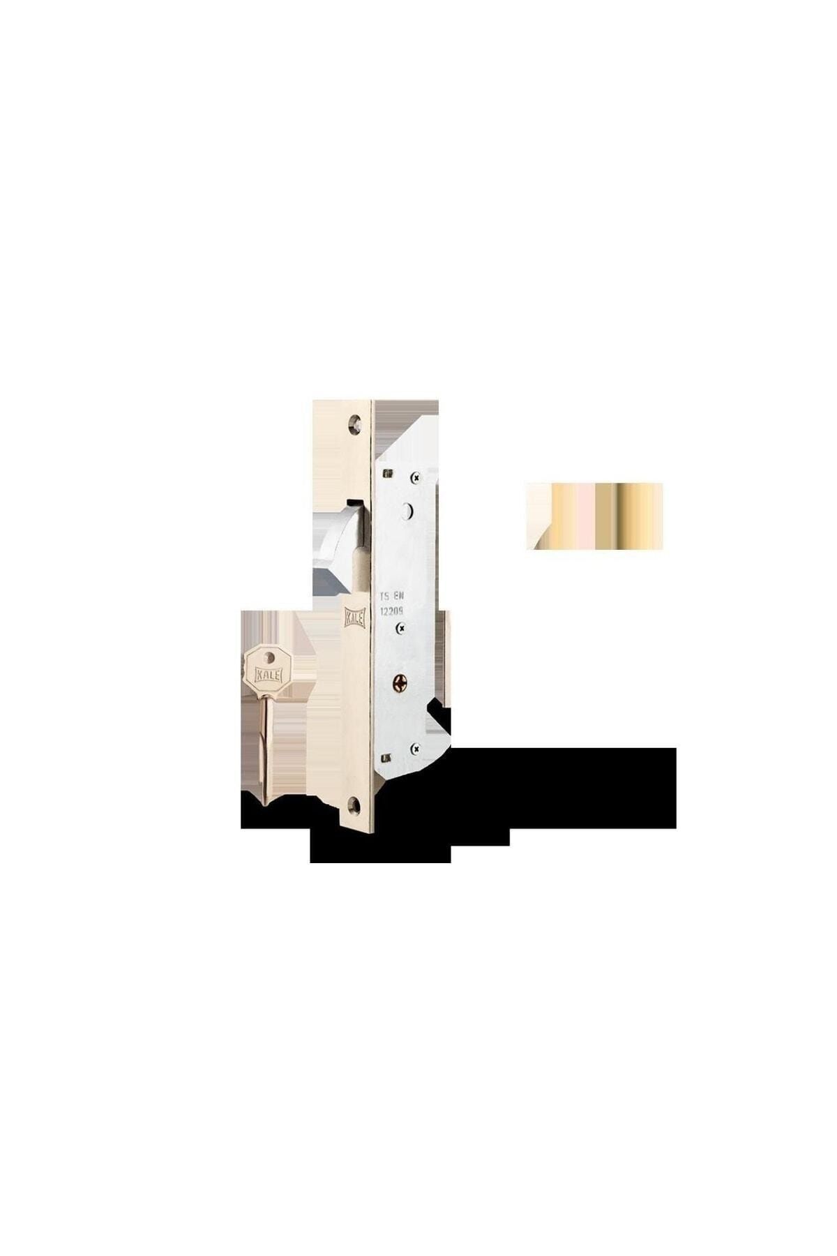 KALE-201f Sliding Door Lock-Prazis Cylinder-3 Keyed-Nickel (20 Mm) 2