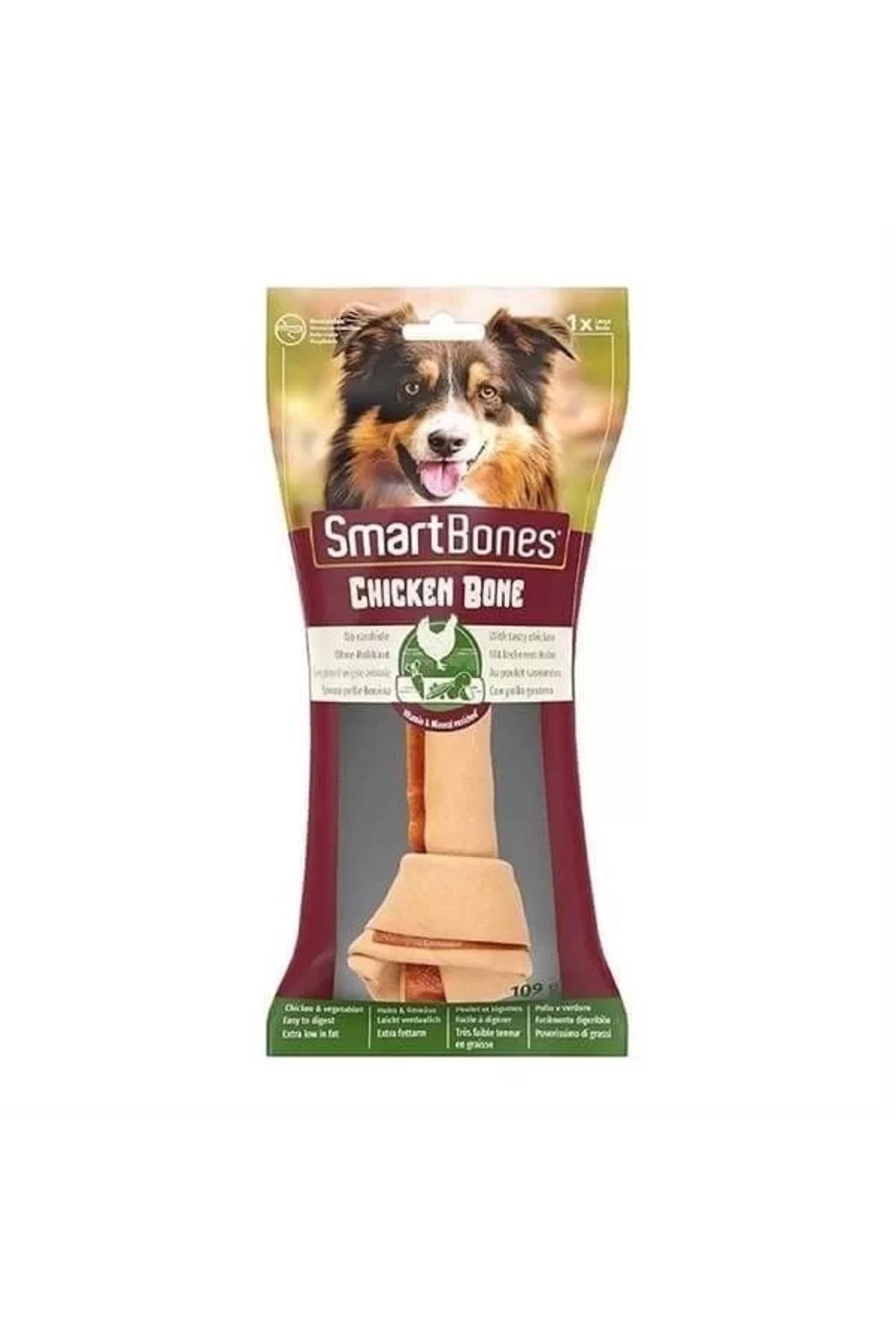 SmartBones Smart Bones Tavuklu Sargı Kemik Large Köpek Ödül Maması 18 Cm