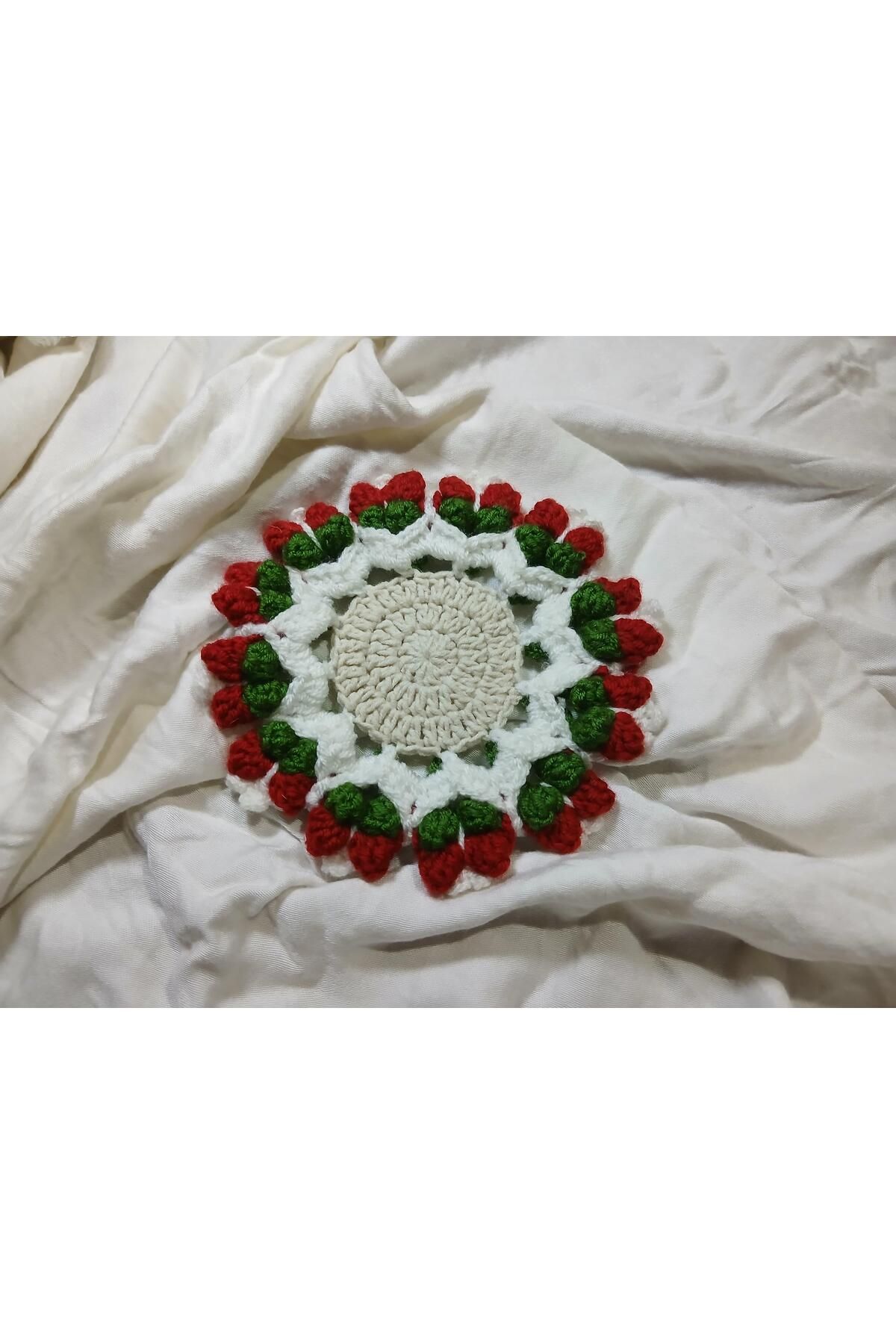 İPMOSFER 🌹 Gül Kokusu - Bardak & Kupa Altlığı %100 El yapımı - HomeMade - İPMOSFER