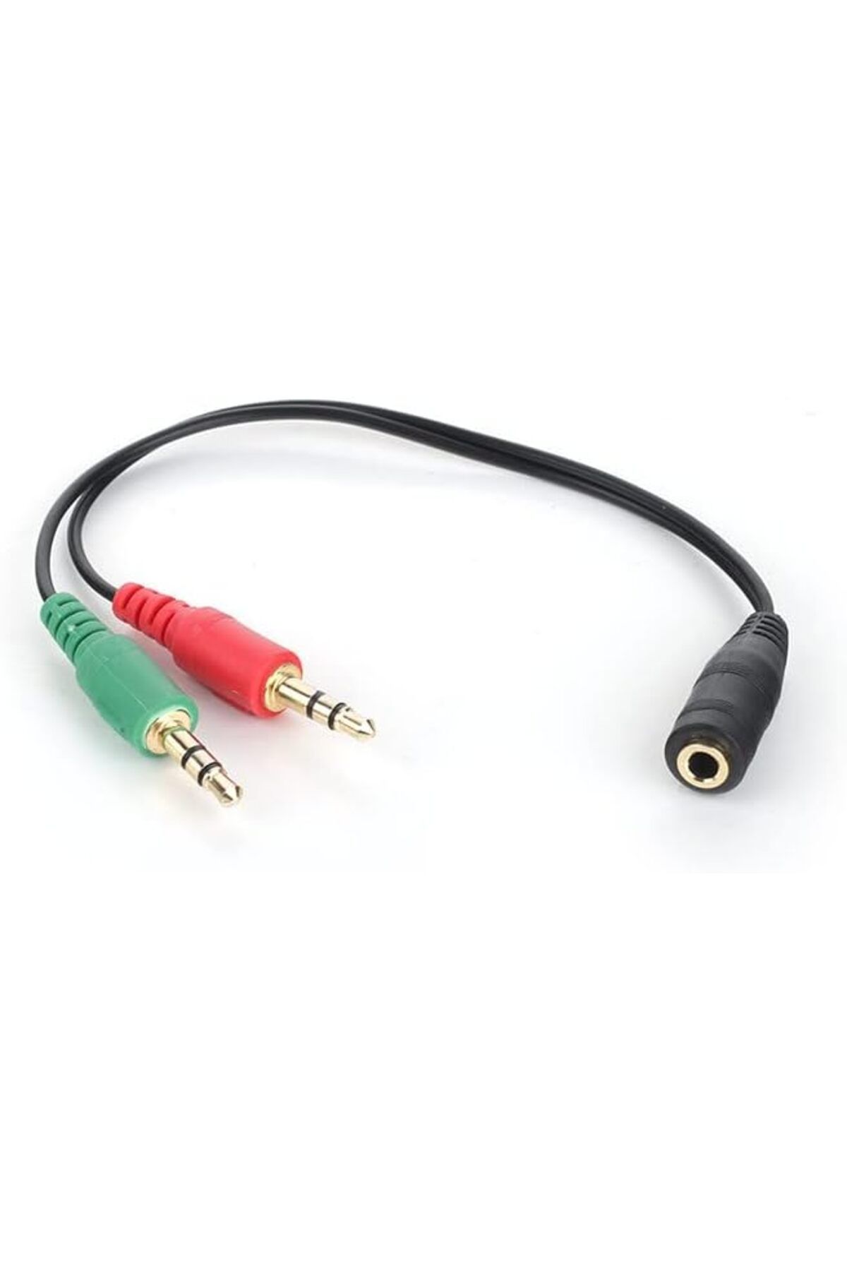 DERİK KADROĞLU 2x3.5mm Stereo Erkek - 3.5mm Stereo Dişi Y Kablo (DK-CB-AUC02) Yeni 1107872