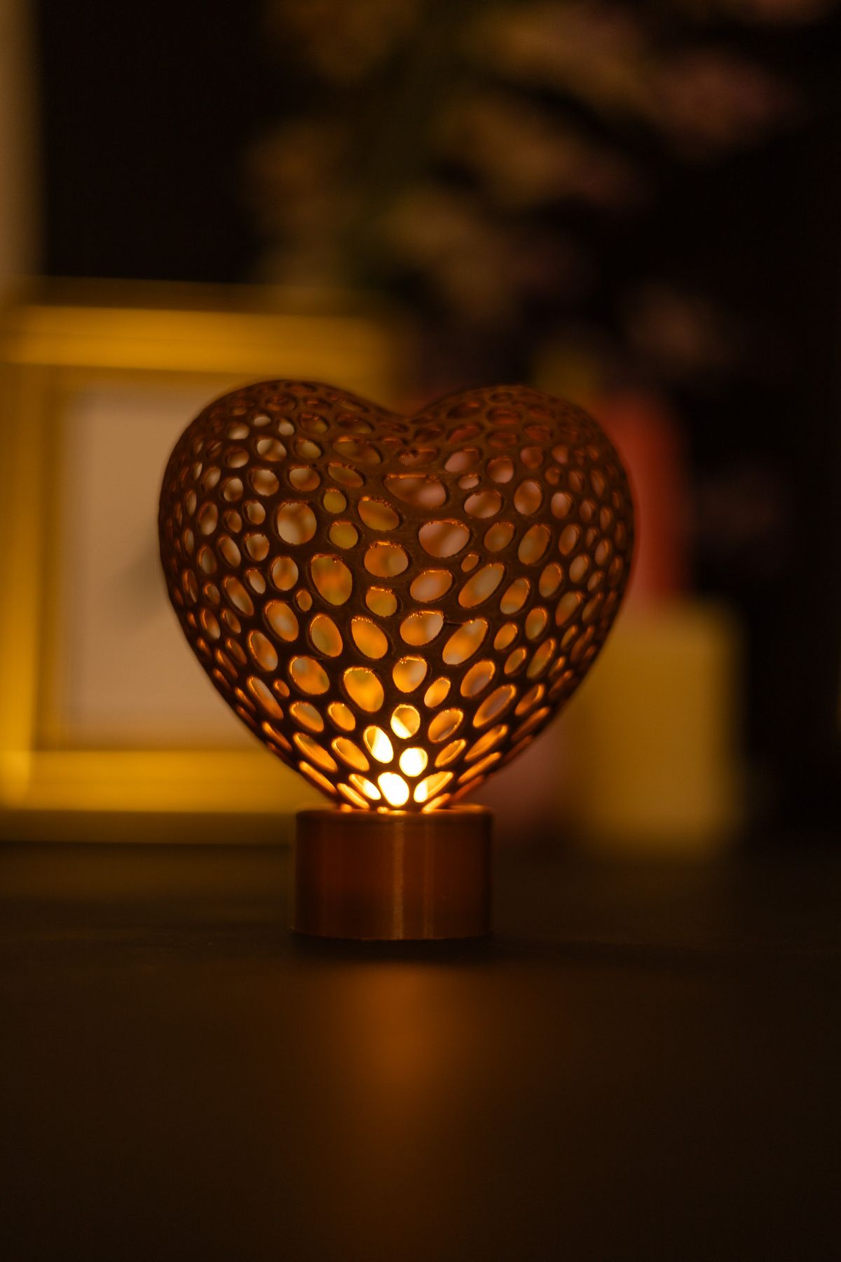 domini Kalp - Dekoratif / Hediyelik Mumluk - Tealight