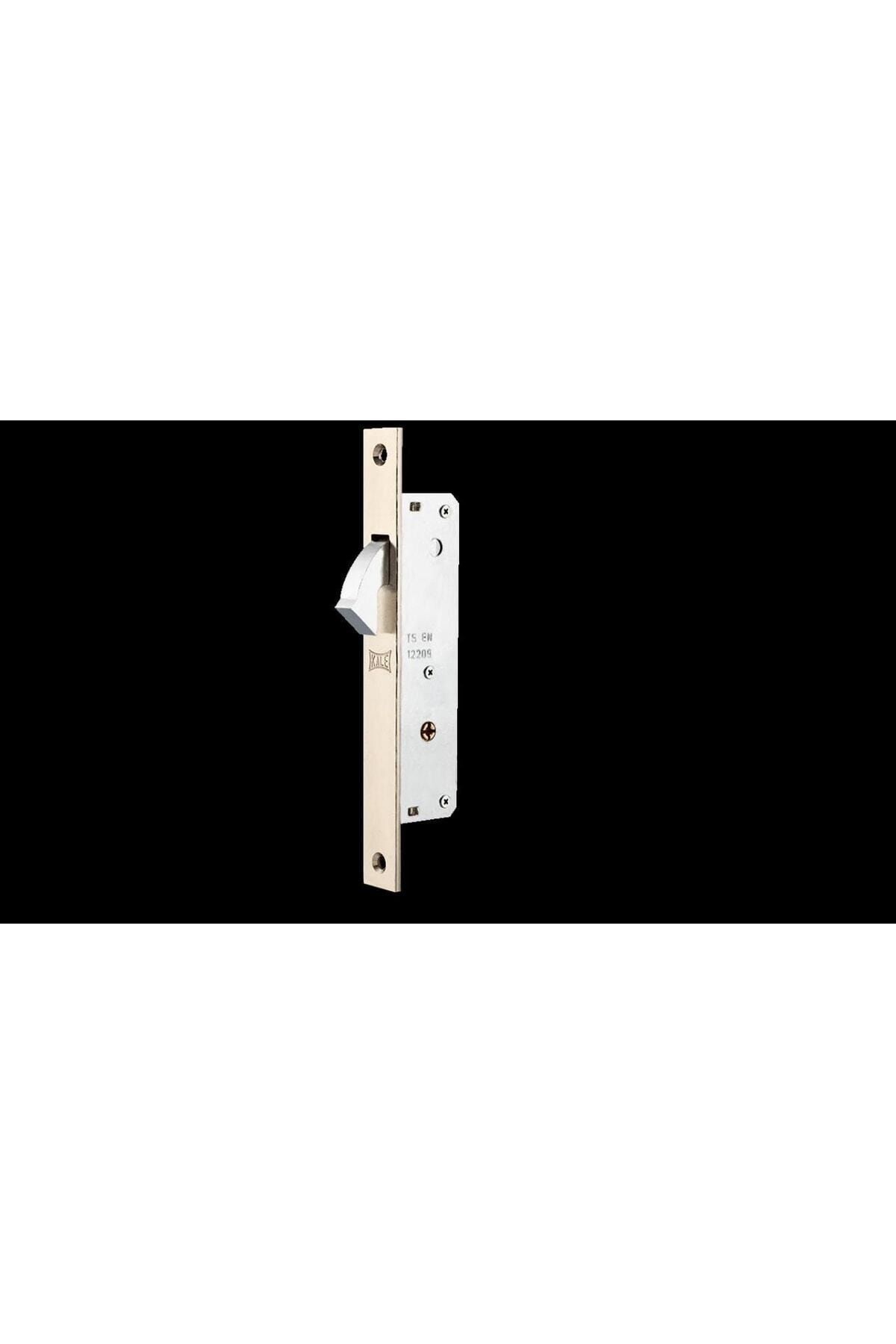 KALE-201f Sliding Door Lock-Prazis Cylinder-3 Keyed-Nickel (20 Mm) 1