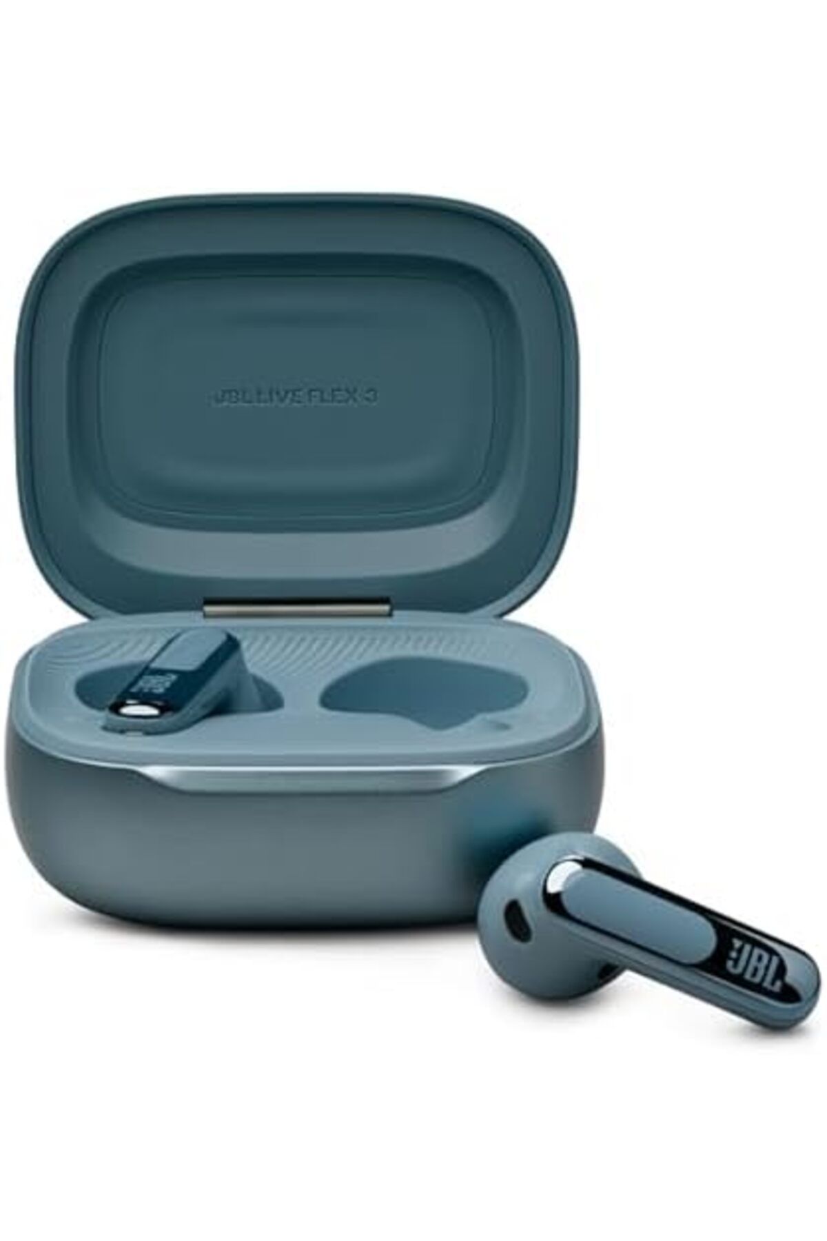 JBL-LIVE FLEX 3 True Wireless Noise-Cancelling Earbuds with Open-Stick Design, 50 Hours Playback, an 4