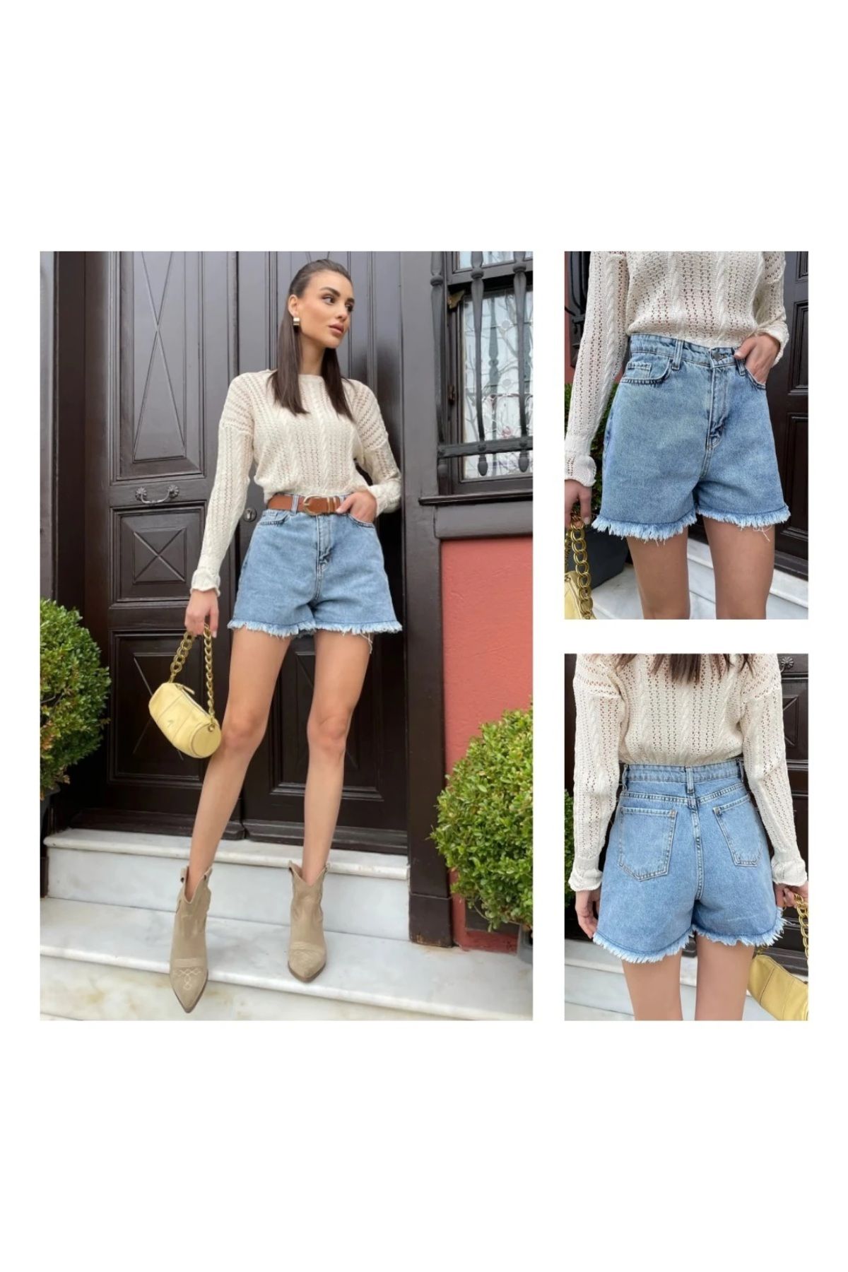 Aşkın fashion DENİM PÜSKÜLLÜ KOT SORT