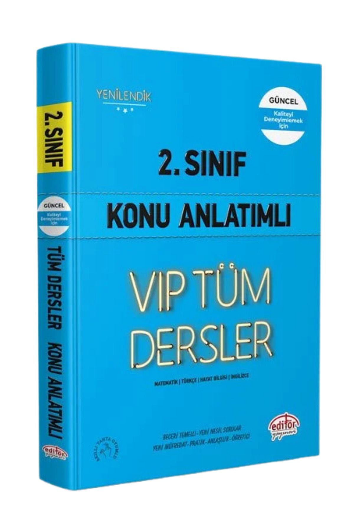 Editör Yayınevi 2. Sınıf VIP Tüm Dersler Konu Anlatımlı Mavi Kitap-YEP YENİ-GÜNCEL