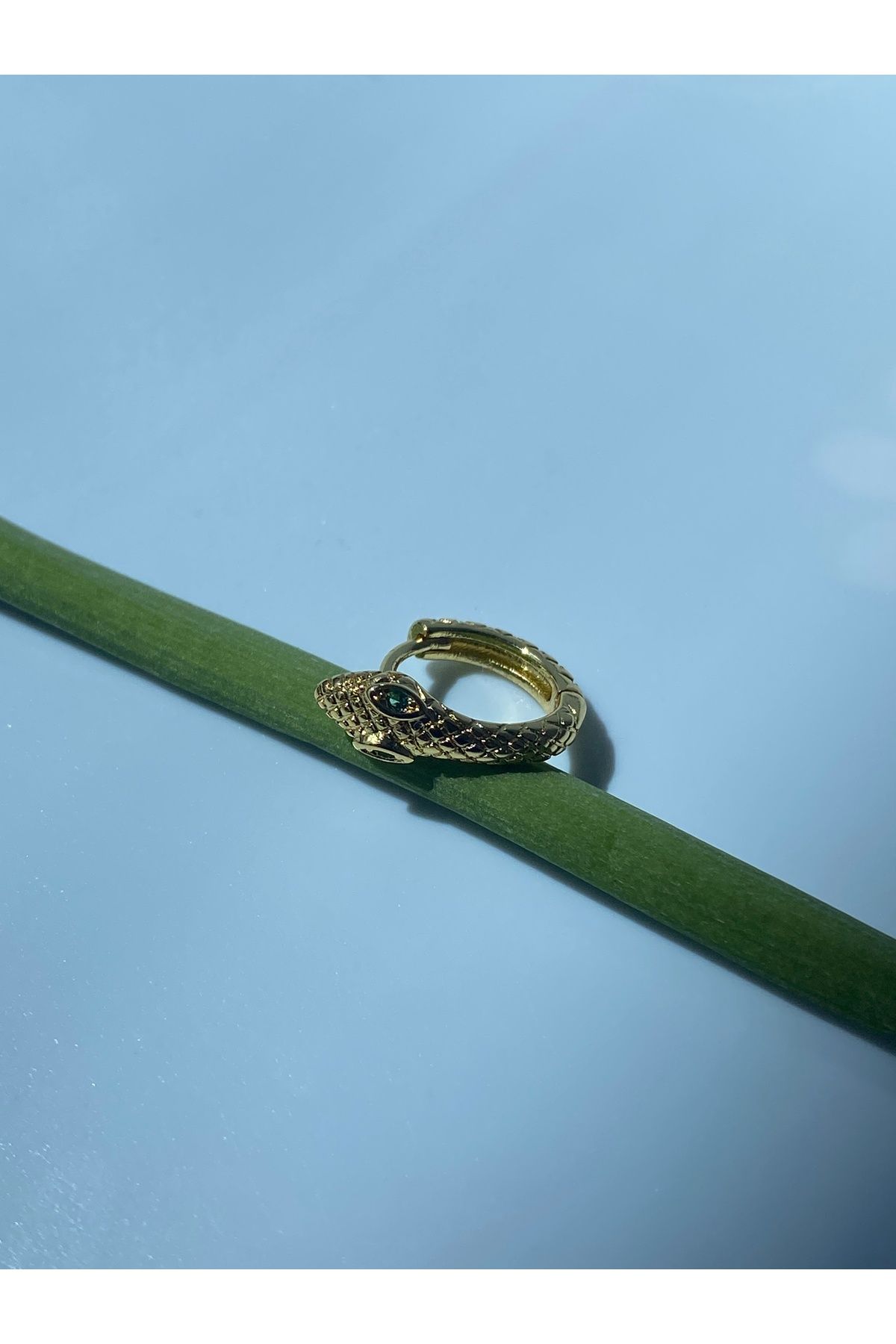 kurukafagift Yılan Halka Çelik Piercing Kıkırdak Tragus Helix Lob