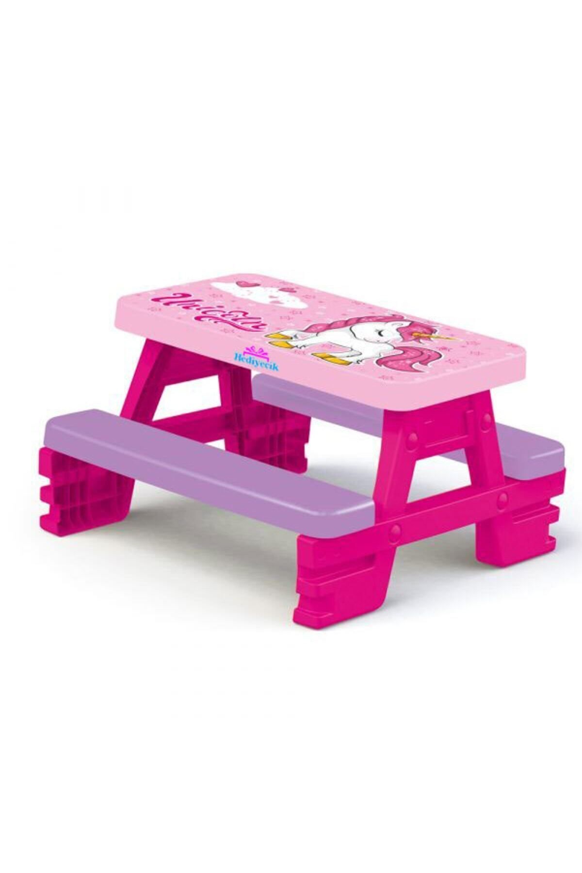 VARDEM OYUNCAK 3 - 4 Yaş Unicorn Pony 4 Kişilik Aktivite Masası Toy Story