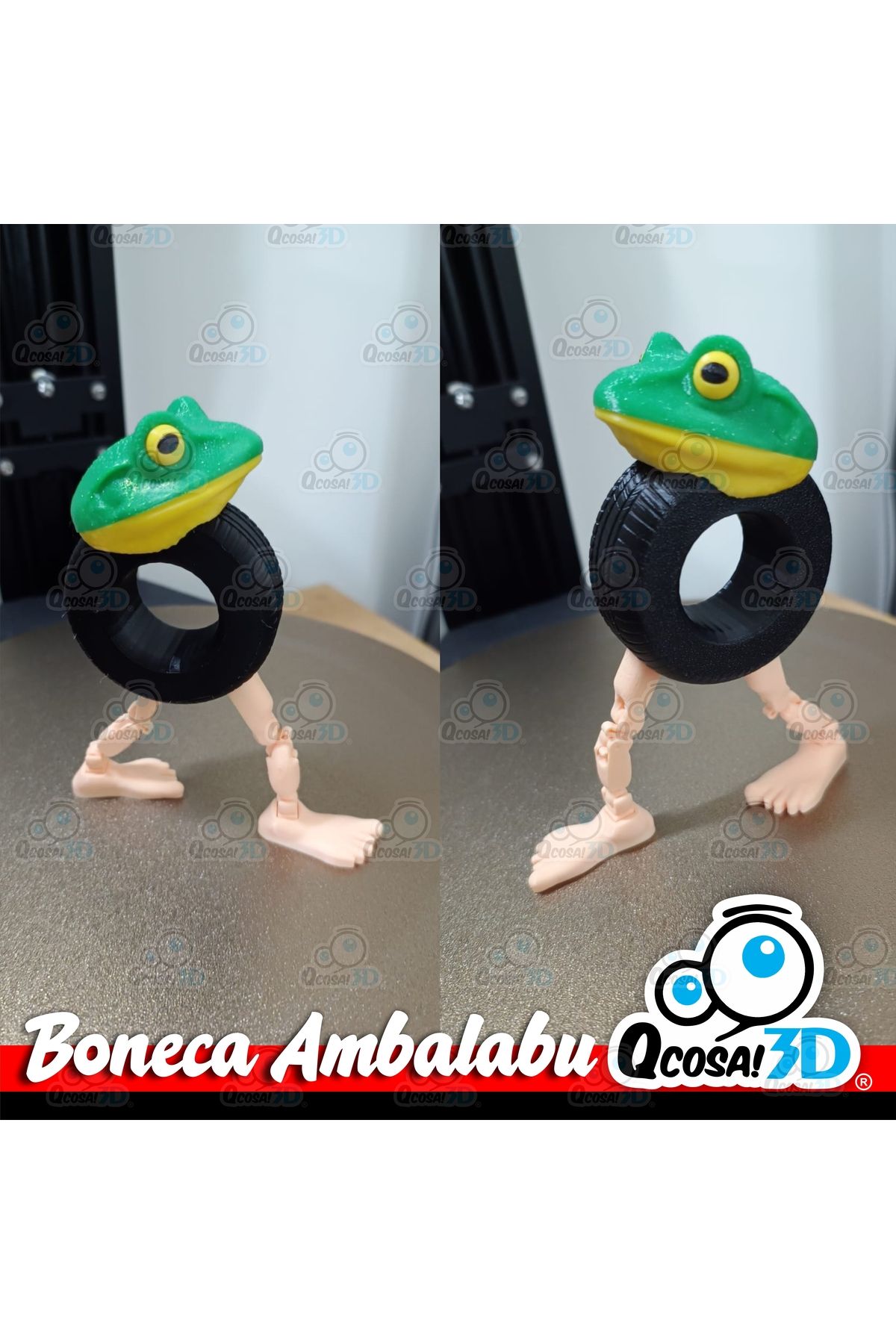 Giftbox3d TUNG TUNG SAHUR - BONECA AMBALABU - 20CM