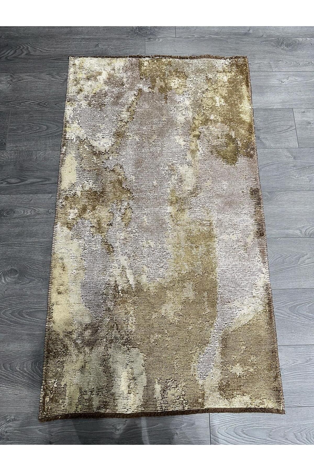 BM Home MIST AÇIK KREM - KOYU BEJ - BEJ - VİZON 80X140 CM HALI