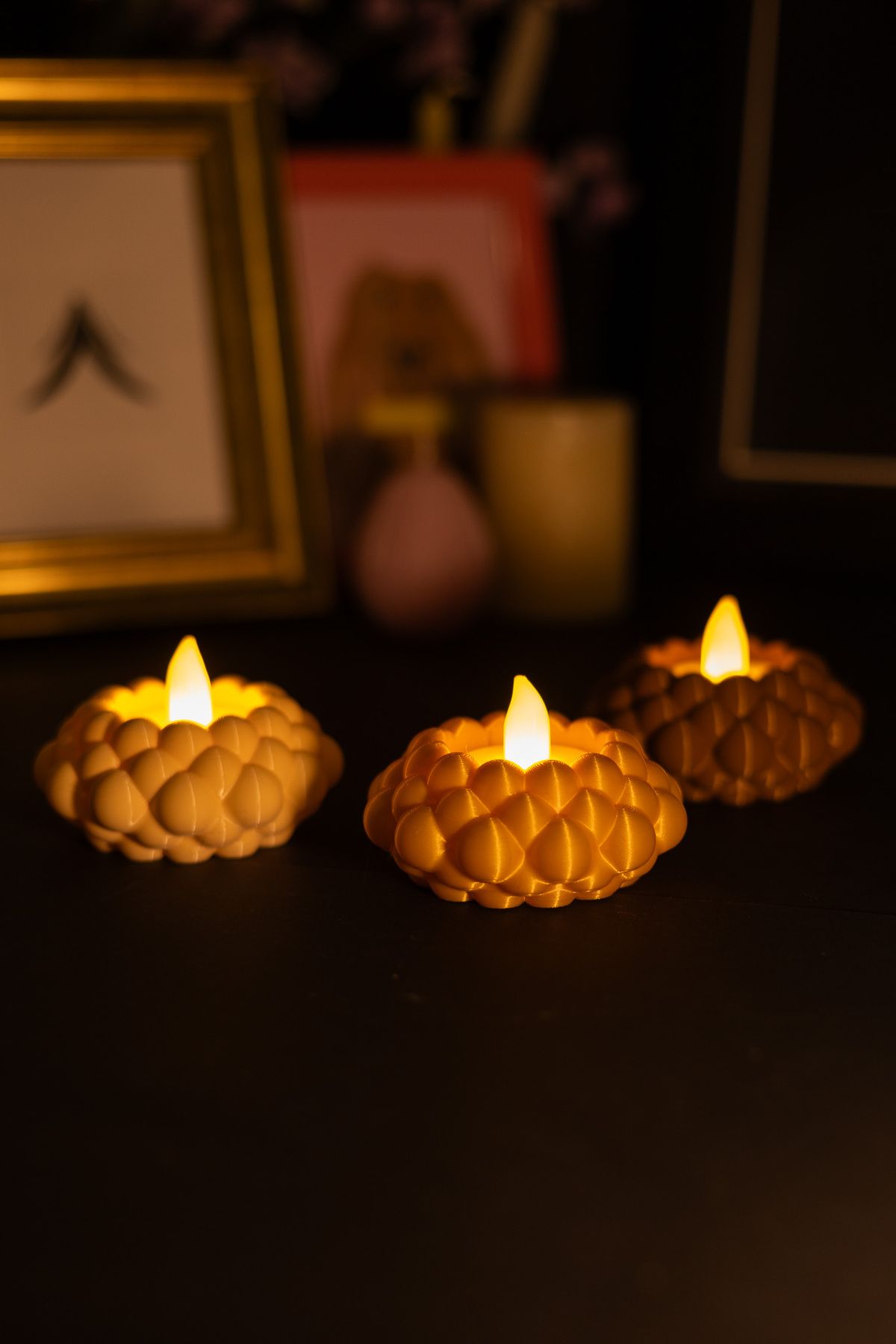 domini Modern Bubble - Dekoratif / Hediyelik Mumluk - Tealight