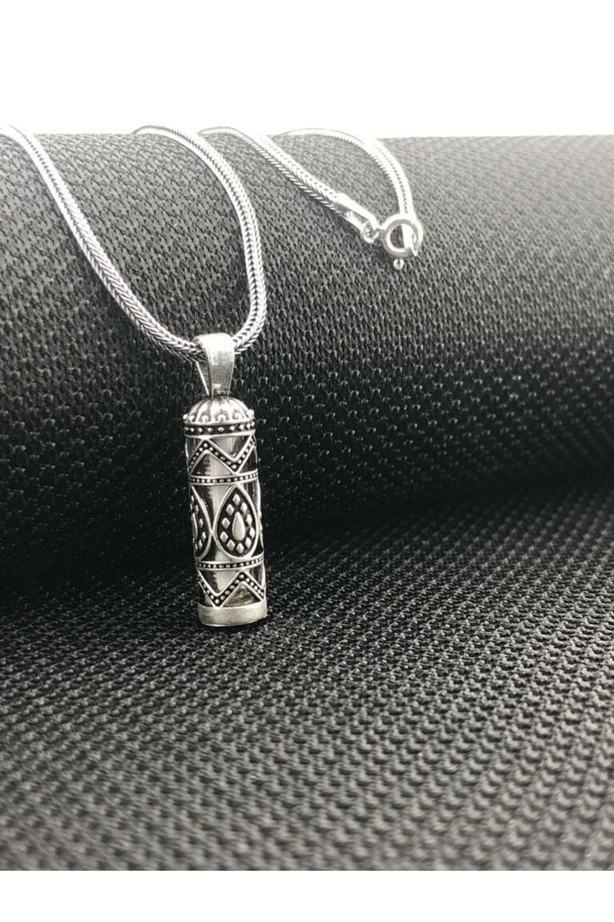 MODA925 925 Ayar Gümüş Cevşeni Kebir Dualı Cevşen Kolye