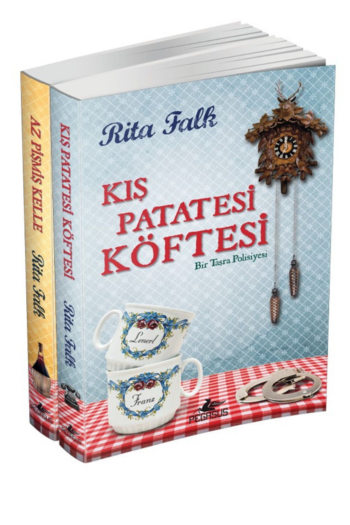 Pegasus Yayınları Bir Taşra Polisiyesi Serisi 2 Kitap Set – Rita Falk | Kış Patatesi Köftesi & Az Pişmiş Kelle
