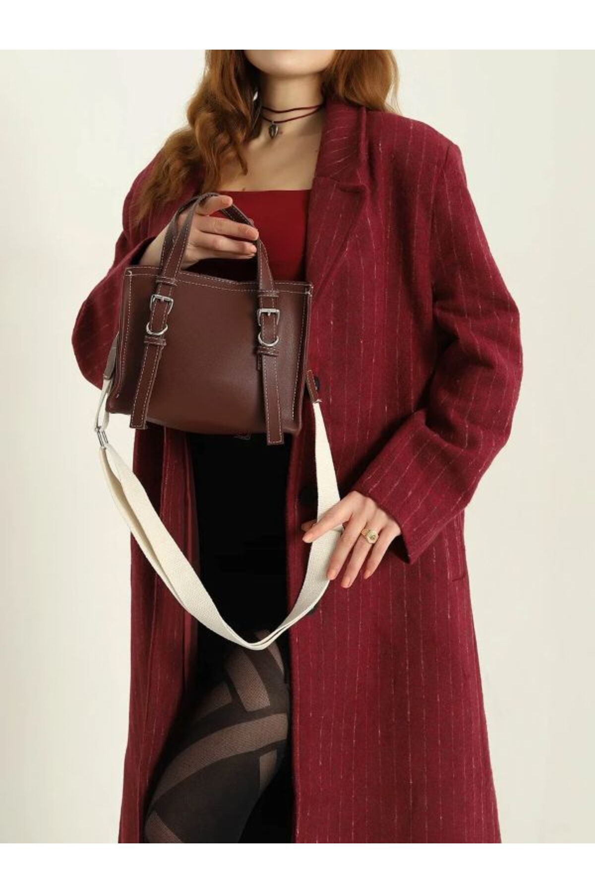 Butik Bagi Toka Detaylı Sezon Kol ve Omuz Çantası