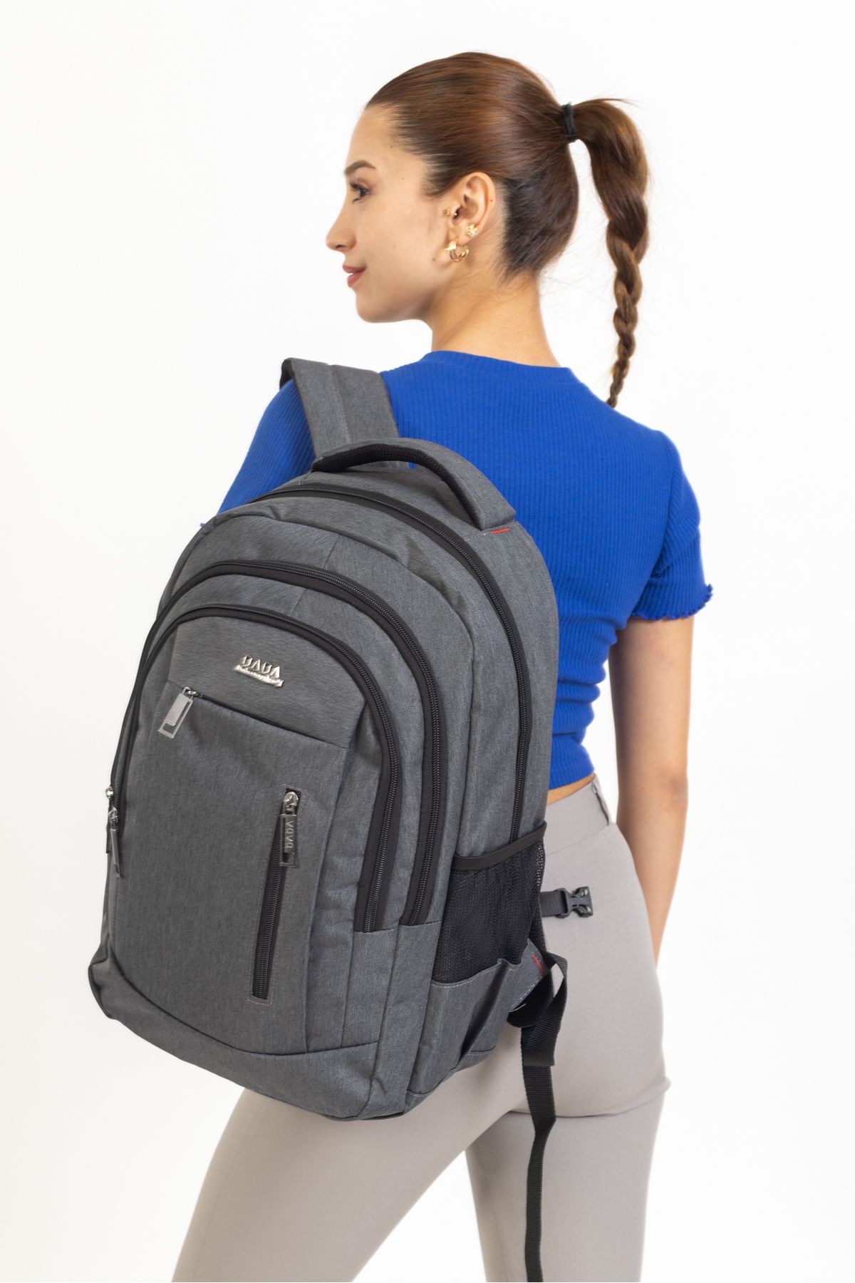 madbag Dada-05 Laptop Bölmeli Usb'li Sırt Çantası Günlük Seyahat Tatil Spor Yürüyüş Gezi Kamp Okul