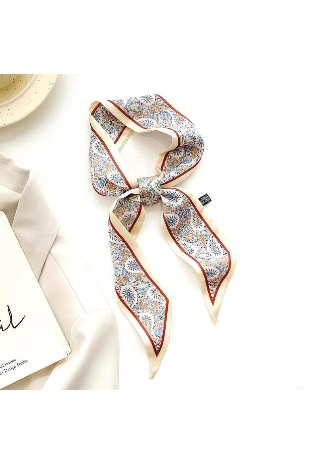 Venus Design Renkli Desenli Fular