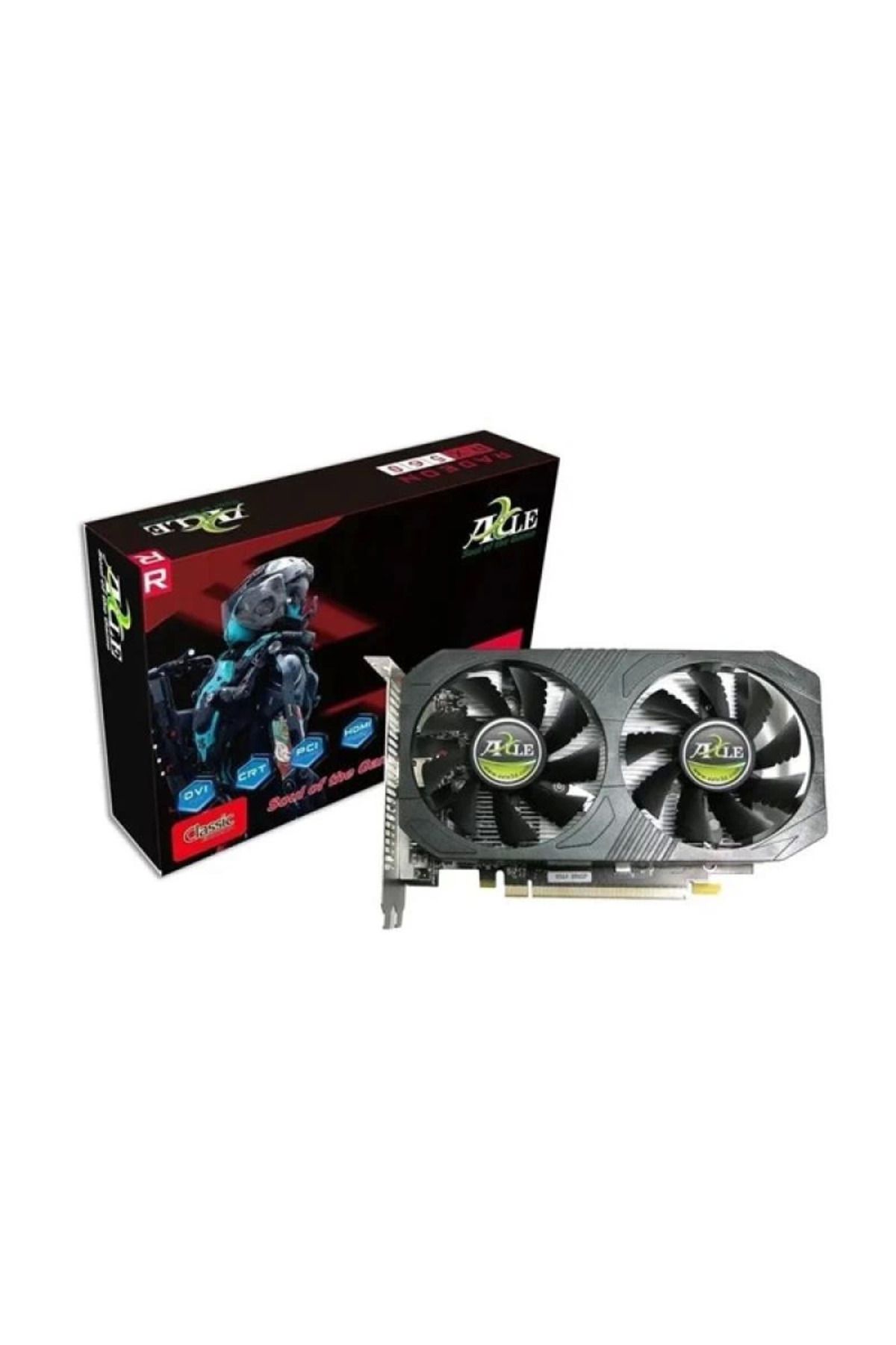 ÖYKÜ VE YİĞİT AXLE 4GB RX560 AX-RX-560/4GD5P8DIP GDDR5 128bit HDMI-DP-DVI PCIE 3.0