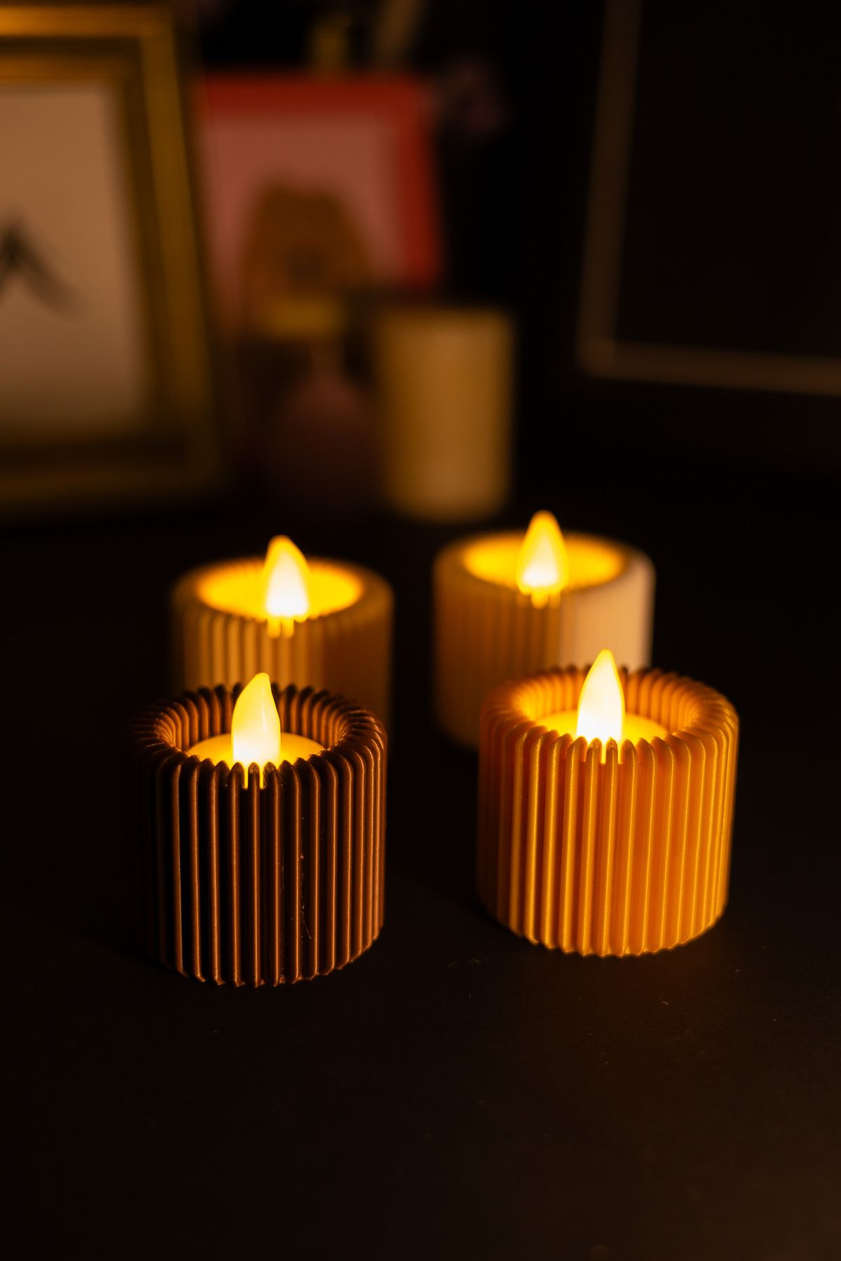 domini Modern Mumluk - Dekoratif / Hediyelik Mumluk - Tealight