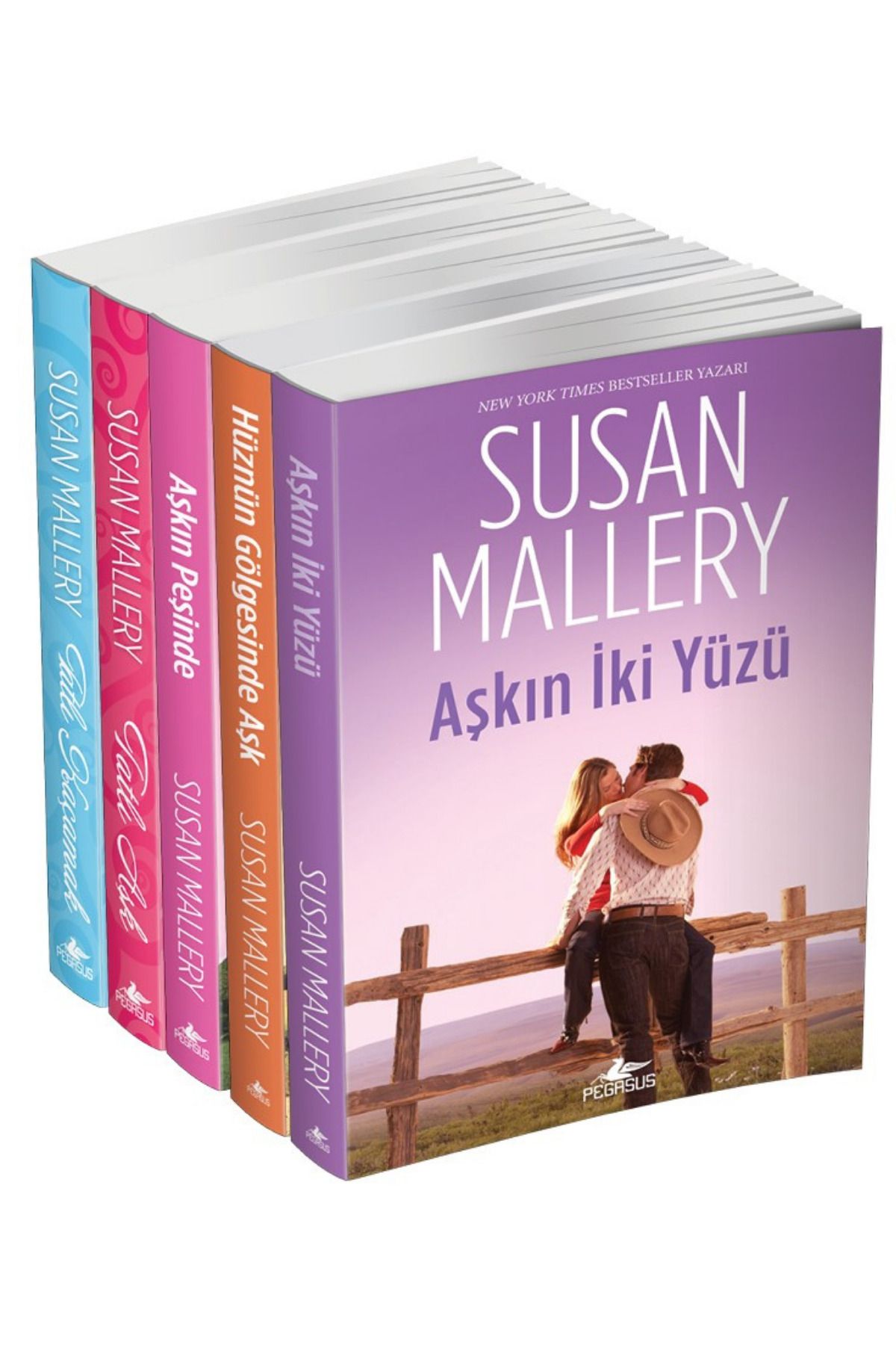 Pegasus Yayınları Susan Mallery Romantik Kitaplar Koleksiyonu 5 Kitaplık Set