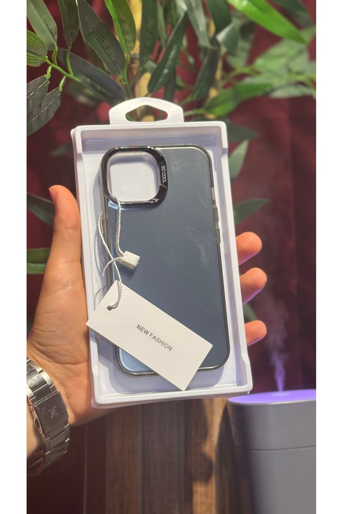 Seres CASE İphone 15 Pro Uyumlu Sert Dayanıklı Kaliteli Cam Kılıf