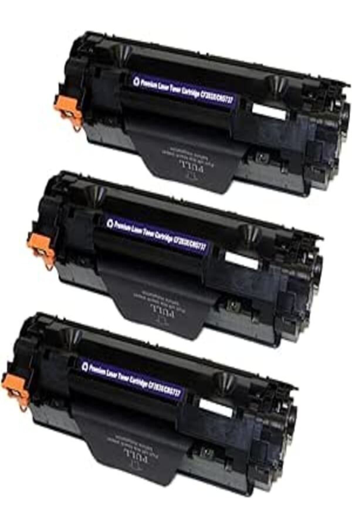 Canon Uyumlu İ-SENSYS MF211 CRG-737 Yüksek Kapasite Toner (3 ADET) AURA TONER
