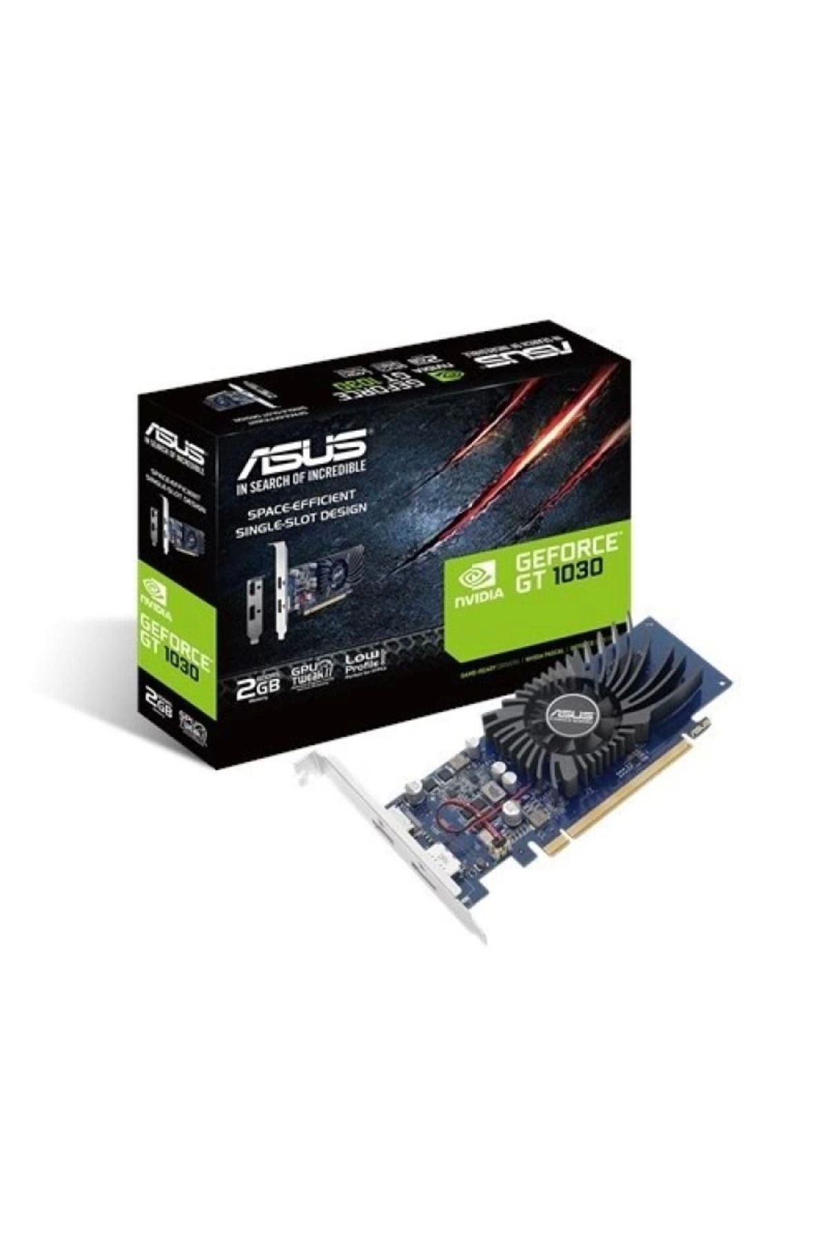 DENİZBİLİŞİM Asus Gt1030 2gb 2g-brk Gddr5 64bit Hdmi Dp Pcie 16x V3.0 Low Profile