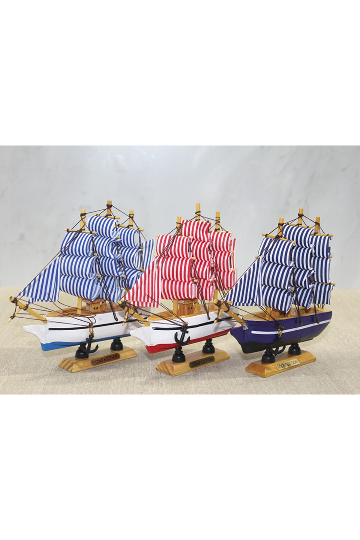 KfksStore Ahşap Gemi Model 6