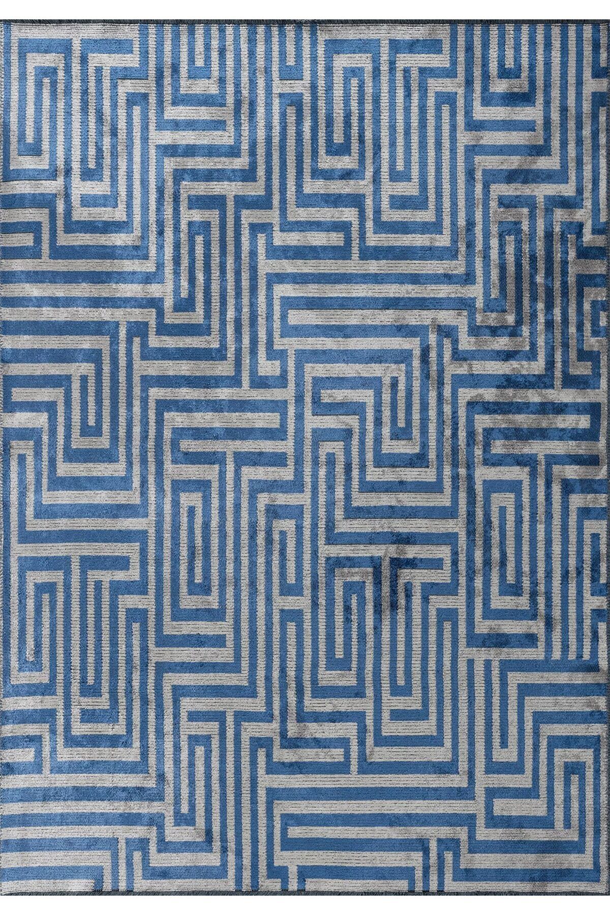 BM Home NEST LACİVERT - AÇIK GRİ 240X300 CM HALI