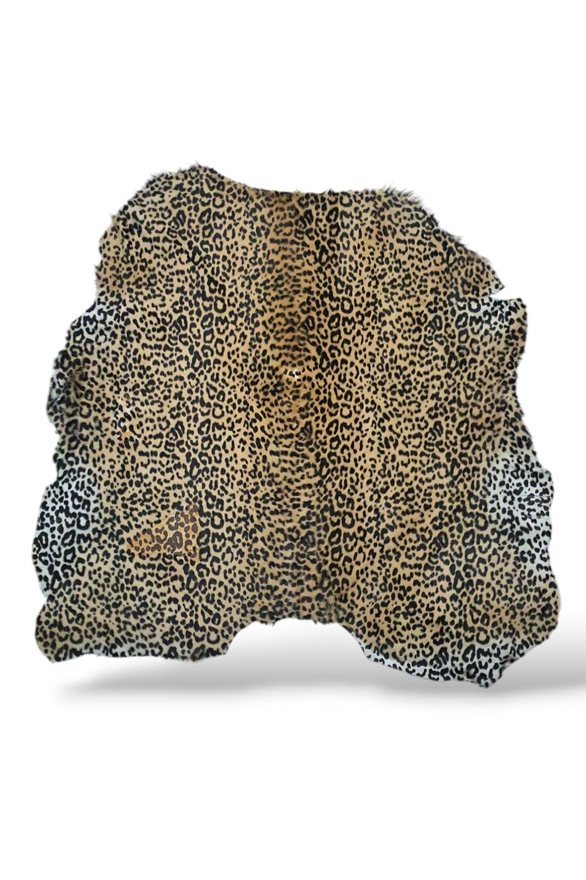 Ottoman Pouffe Art Deco Eskitme Stil Hakiki Gerçek Dana Deri Post