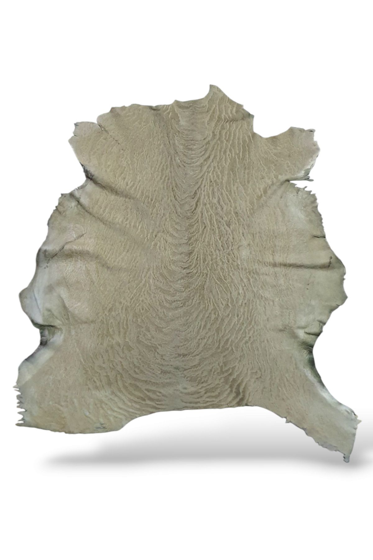 Ottoman Pouffe Art Deco Eskitme Stil Deri Post