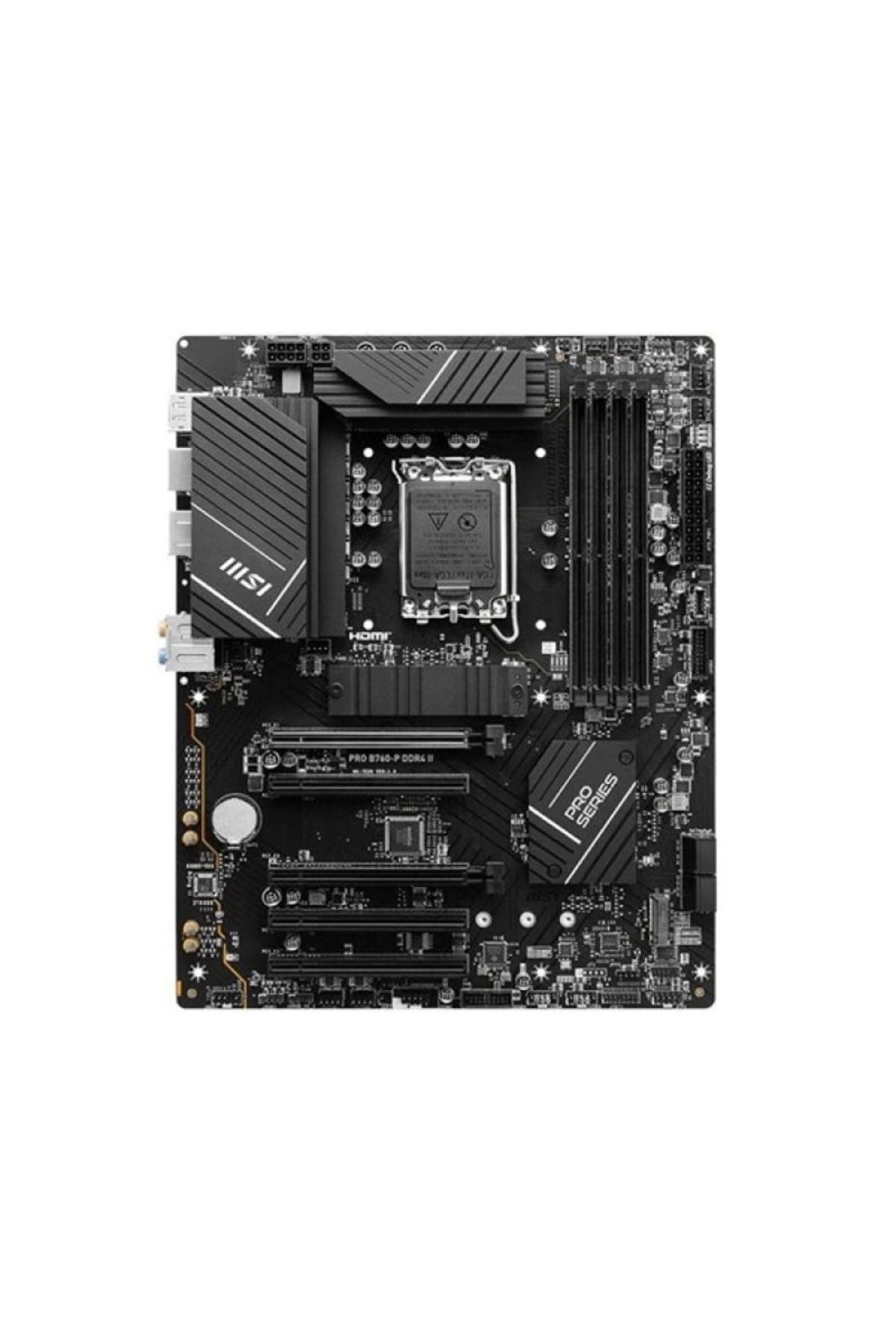 ÖYKÜ VE YİĞİT MSI PRO B760-P DDR5 HDMI-DP PCIE 4.0 1700p ATX