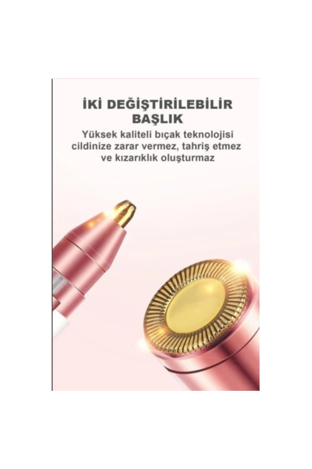 Çift Başlıklı Epilasyon Yüz Çene Işıklı Kıl Tüy Alma Mini Cep Epilasyonu — 562741427957 — تصویر 2 از 2