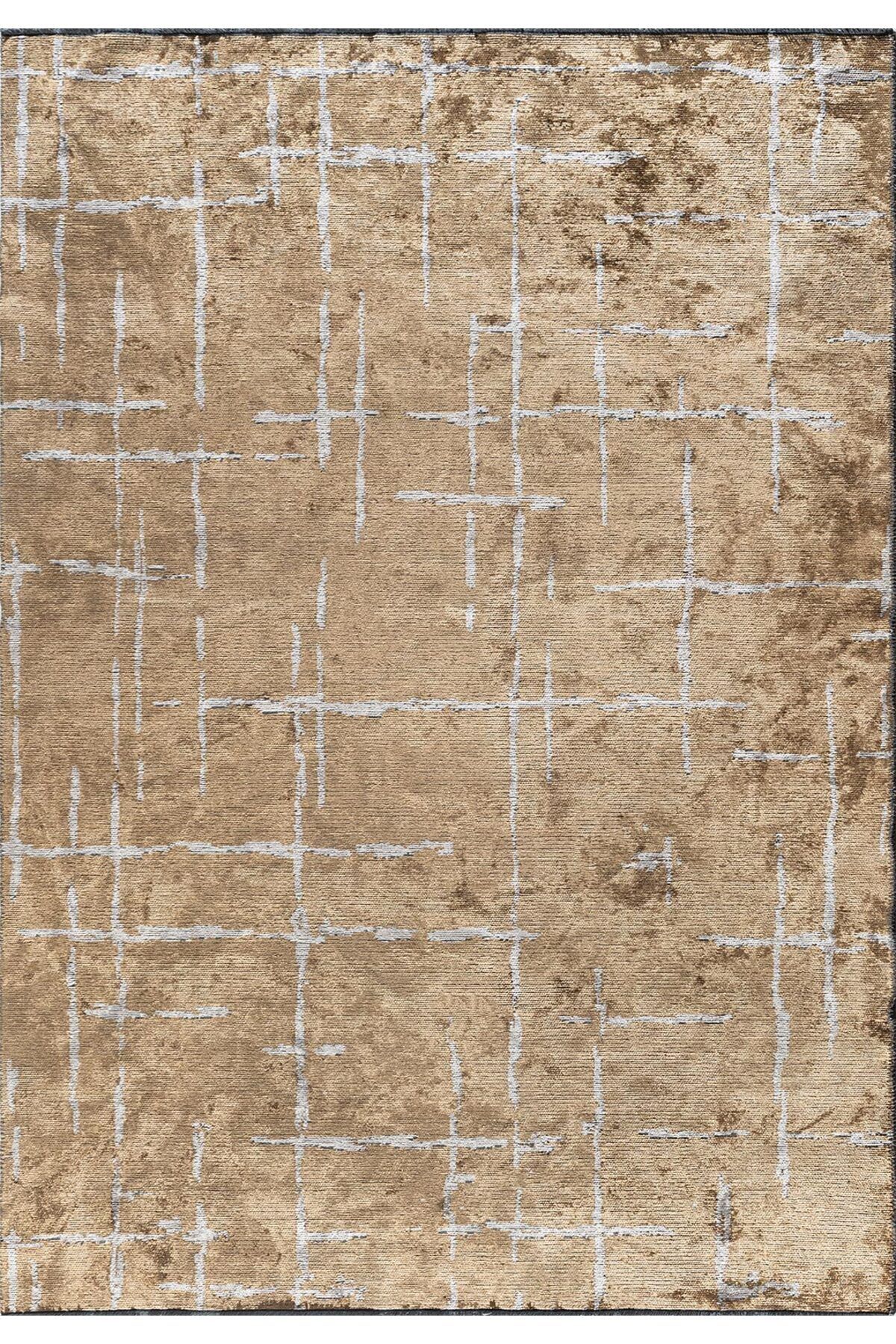BM Home MARK AÇIK KREM - AÇIK KAHVE 100X300 CM HALI