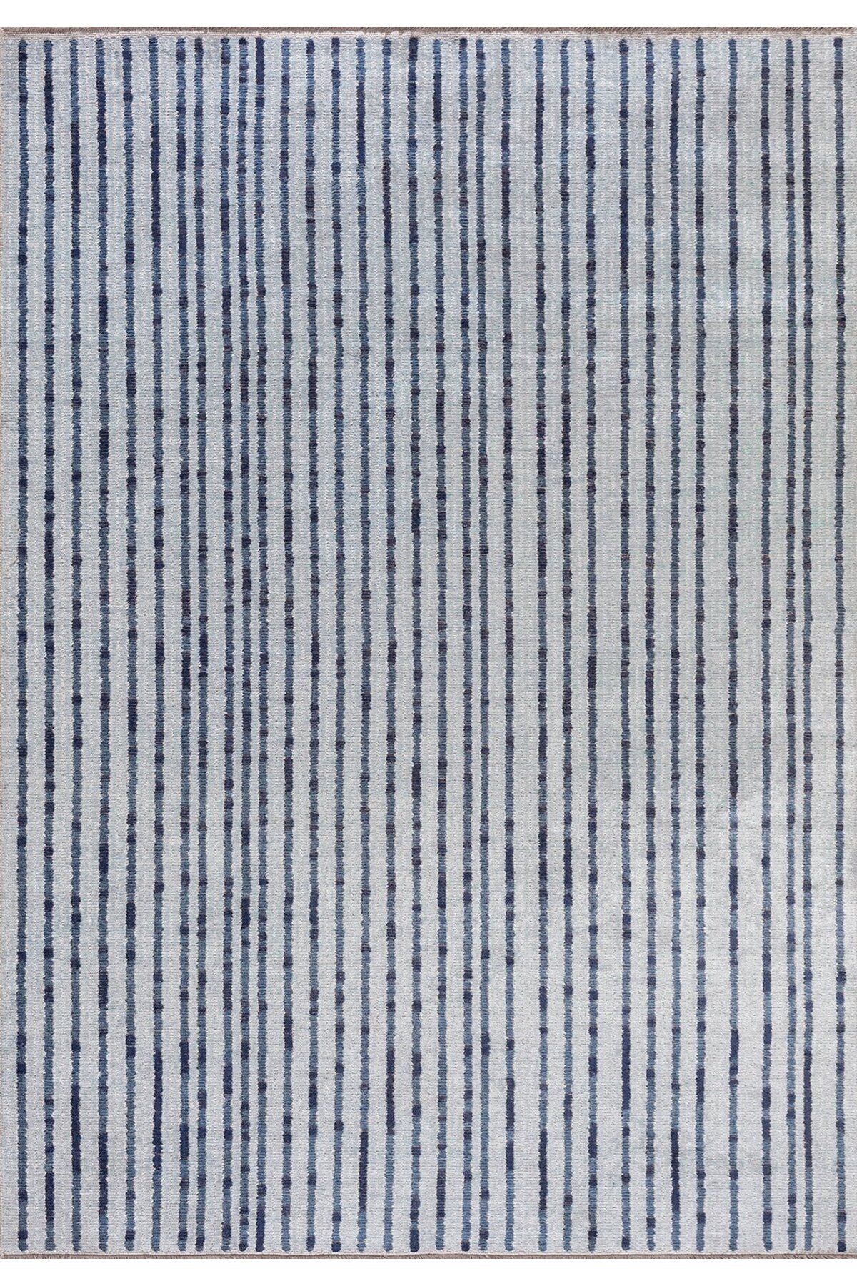 BM Home GLACIER KOYU LACİVERT - MAVİ - BEYAZ 200X300 CM HALI