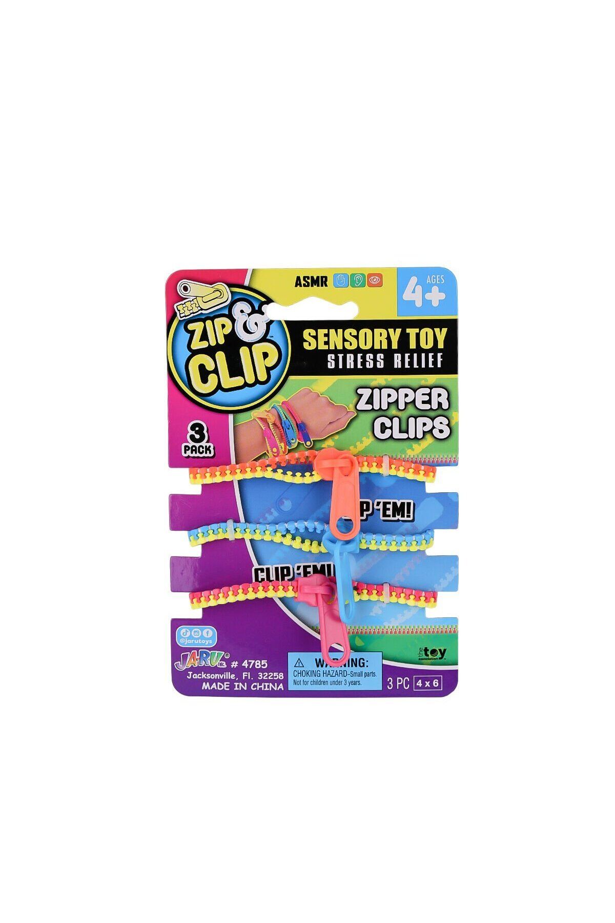 Sunman 4785 Zıp Clip Zipper Clips 3lü -Sunman