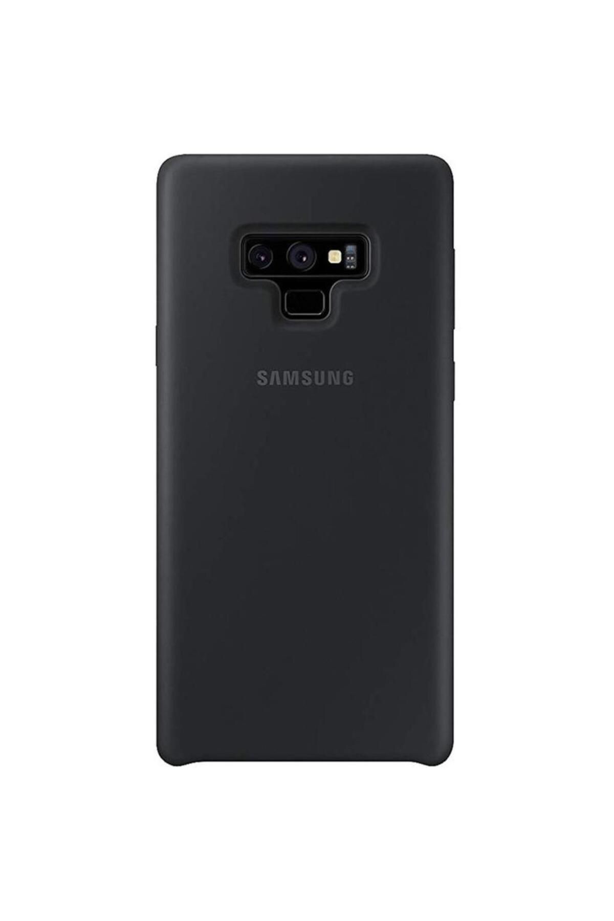 Samsung Galaxy Note 9 ile Uyumlu Kılıf Silicone Cover Siyah EF-PN960TBEGWW