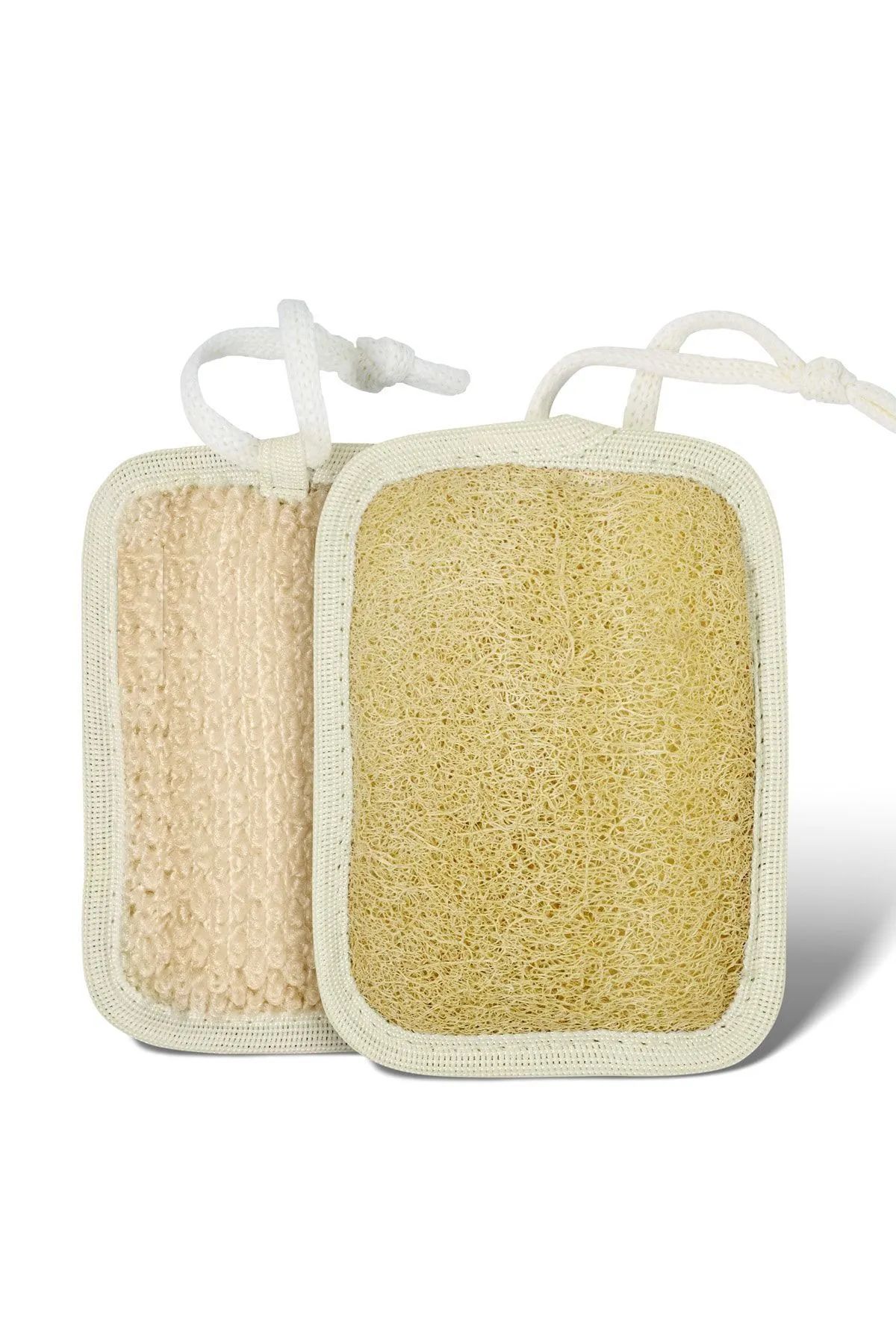 Bundeba Doğal Kabak Kesesi Dikdörtgen Loofah Kabak Lifi Peeling Kese