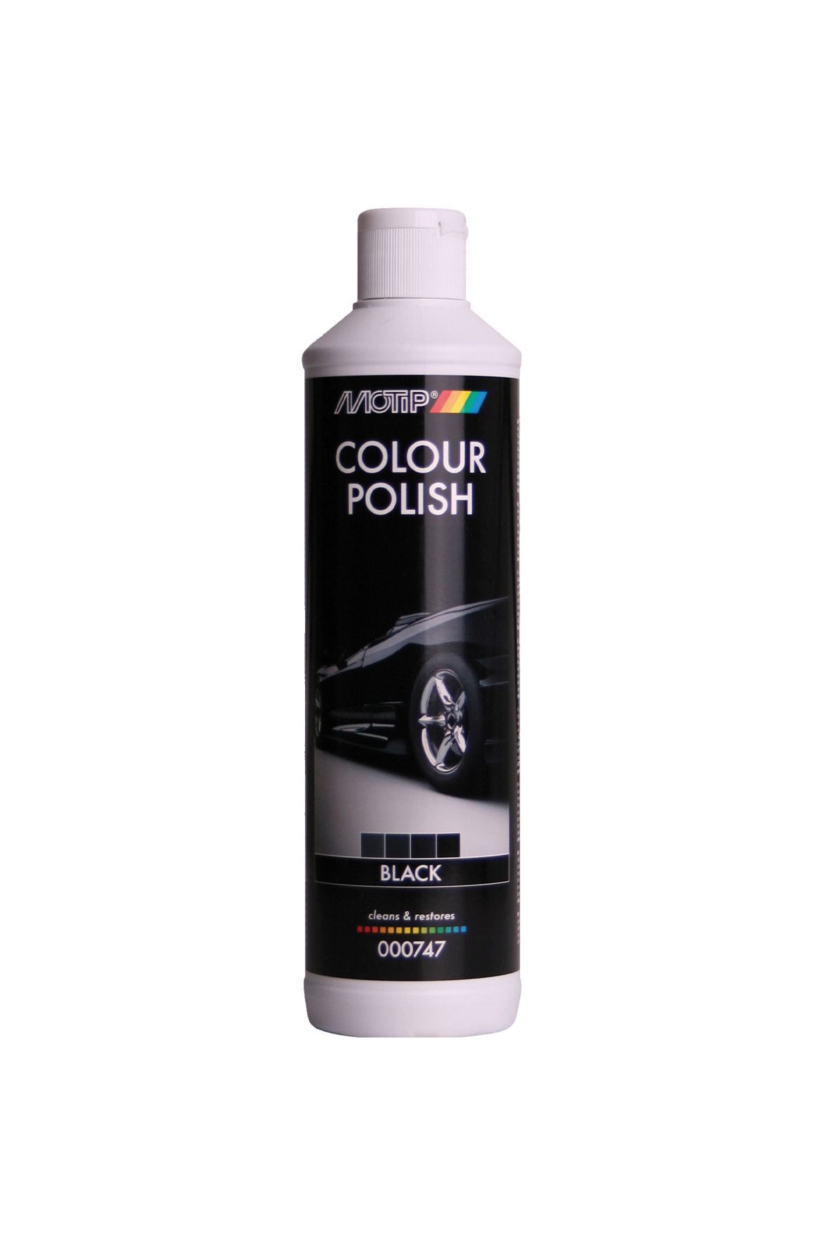 Motip Colour Polısh White – 500 Ml – Renkli Cila Beyaz Araçlar Için