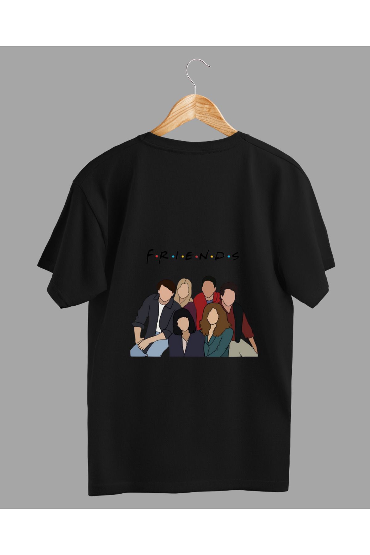 Ebiidesign Friends Tasarımlı Baskılı T-Shirt