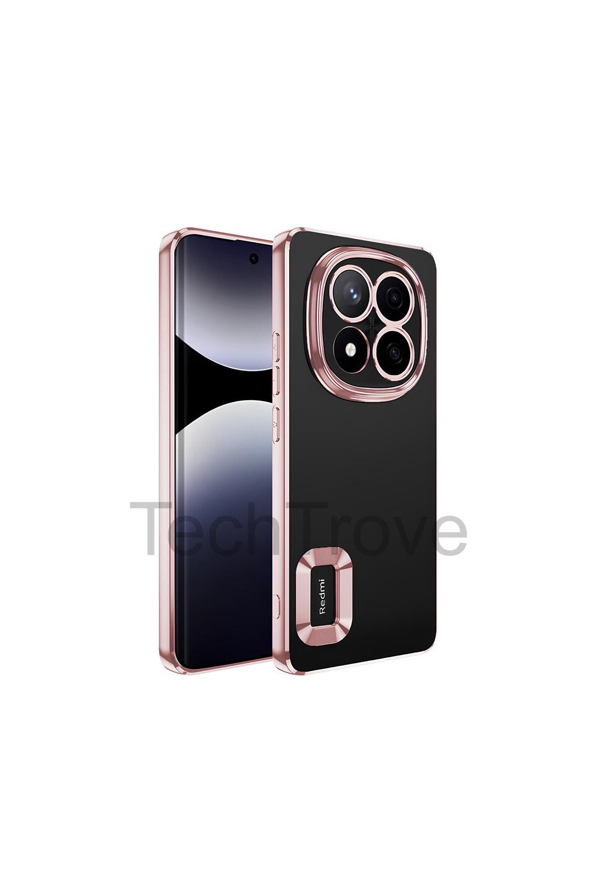TechTrove Xiaomi Poco X7 Kılıf Kamera Korumalı Logo Gösteren Renkli Tasarımlı Kapak