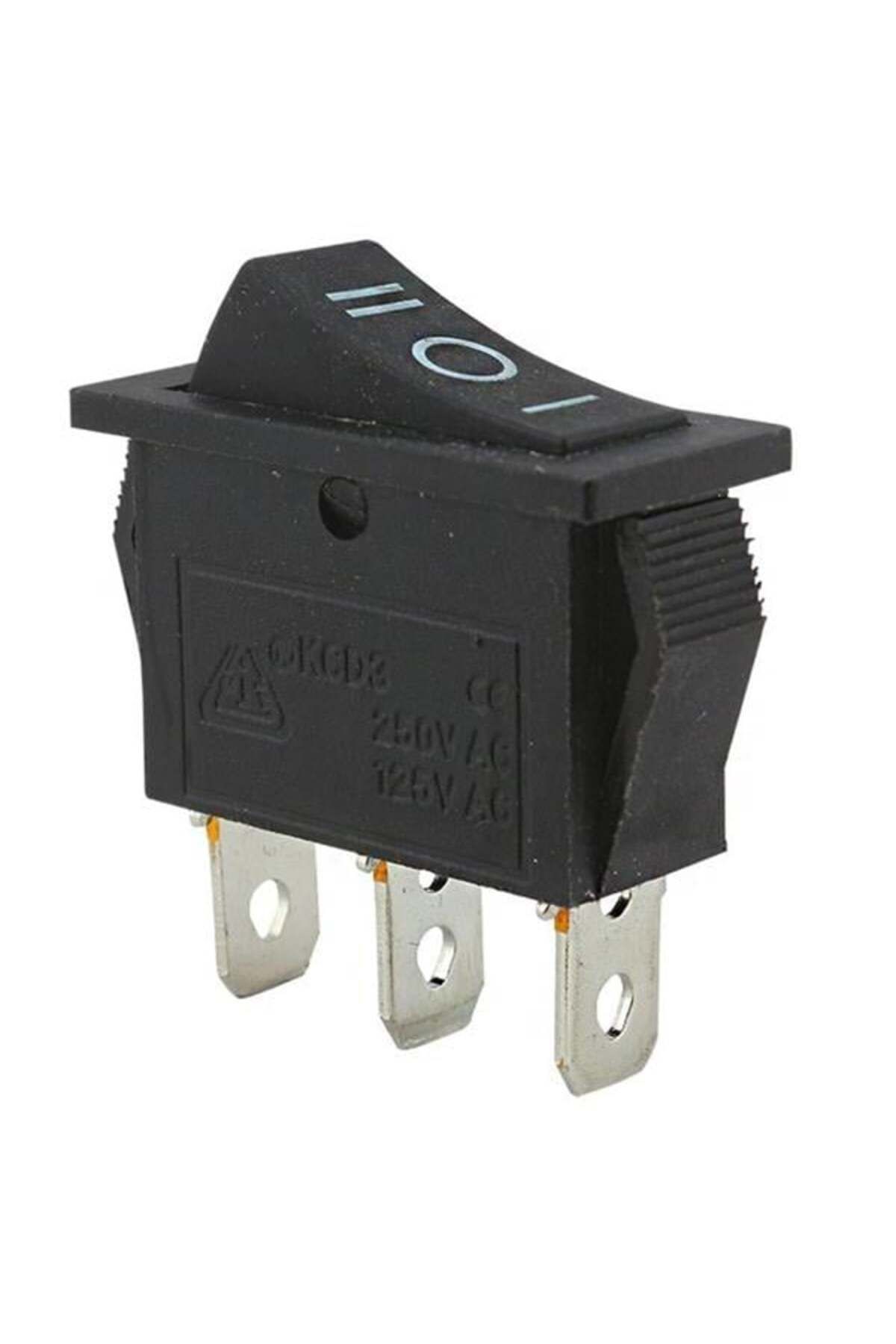 Balesso Ic-117 Dar Işıksız On-Off-On 3P Yaylı Anahtar